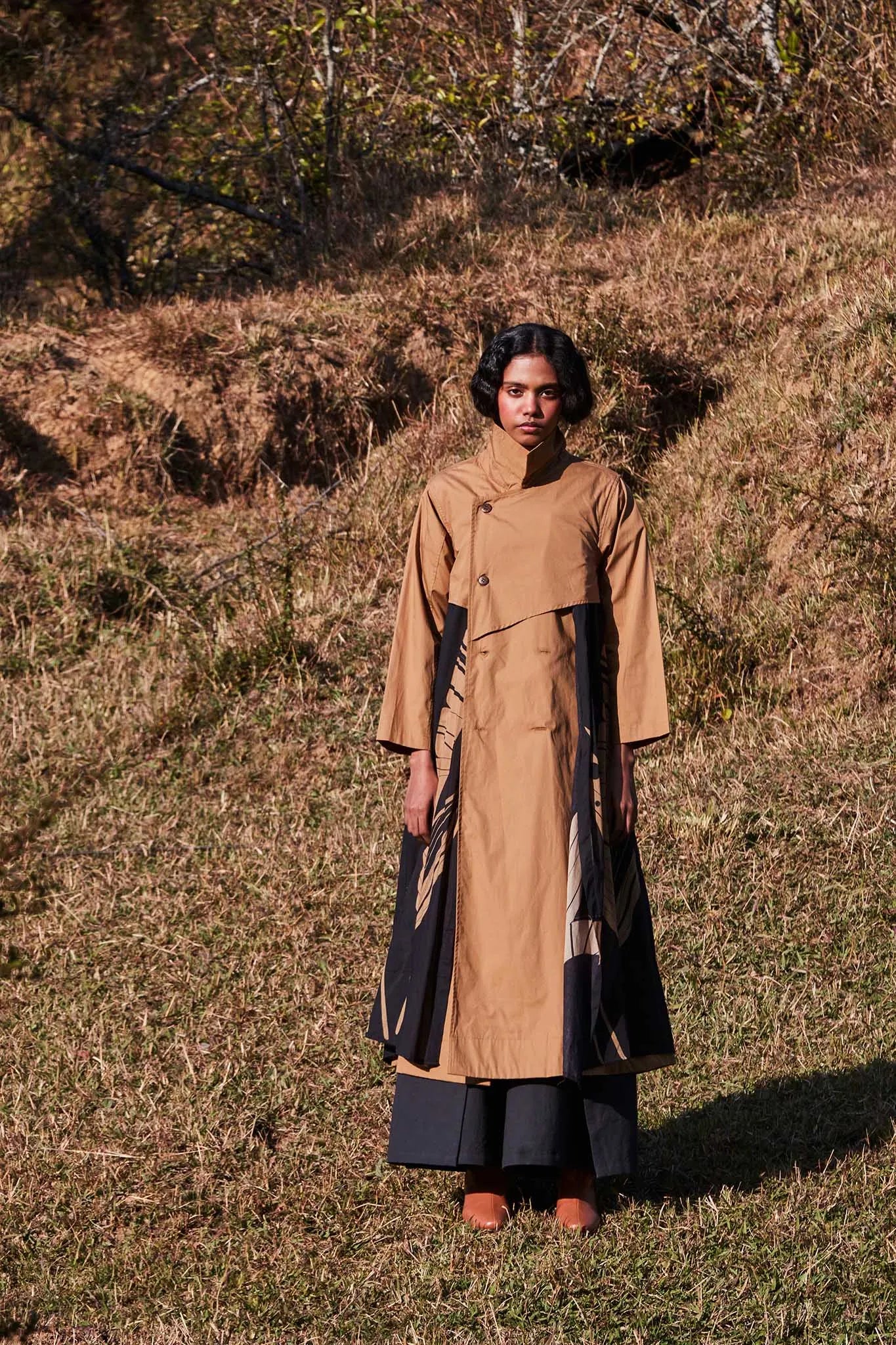 Fogstone Trench Coat - Khara Kapas