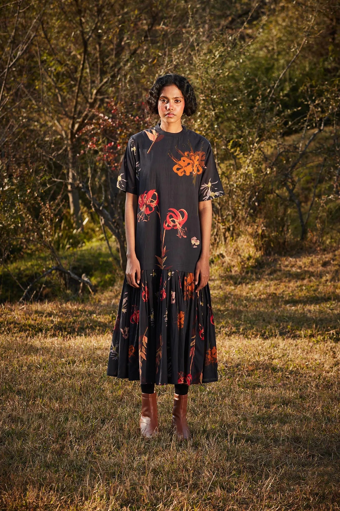 Rustling Leaves dress - Khara Kapas