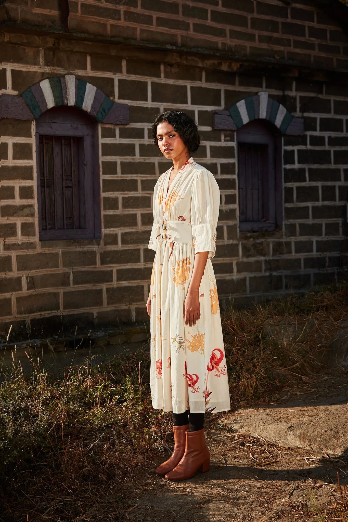 Ivory Mist Dress - Khara Kapas