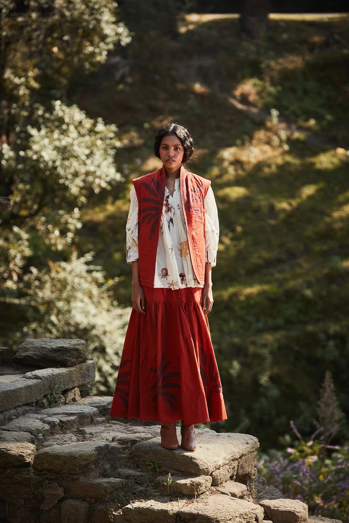 Rustic Reverie Co-ord set - Khara Kapas