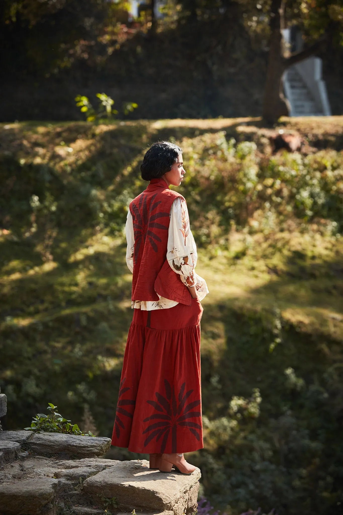 Rustic Reverie Reversible Jacket - Khara Kapas