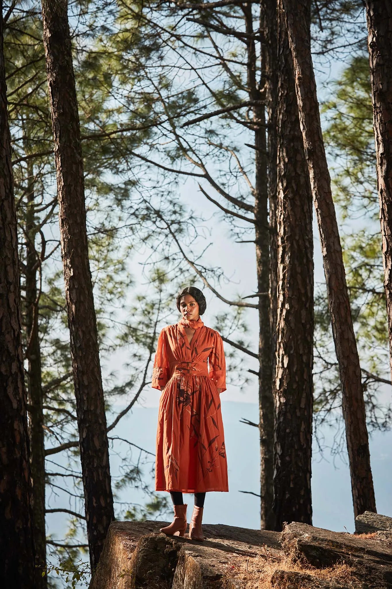 Sunset in the Mountains dress - Khara Kapas