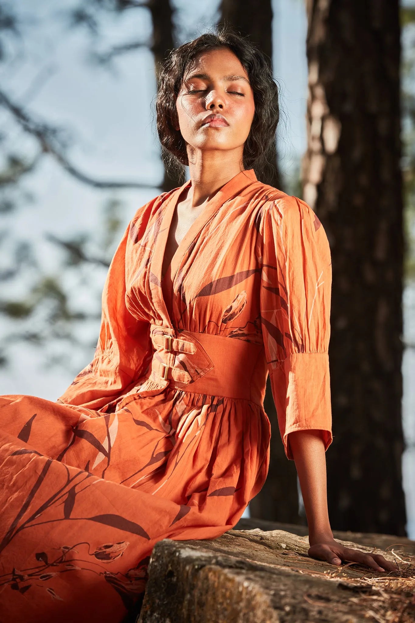 Sunset in the Mountains dress - Khara Kapas