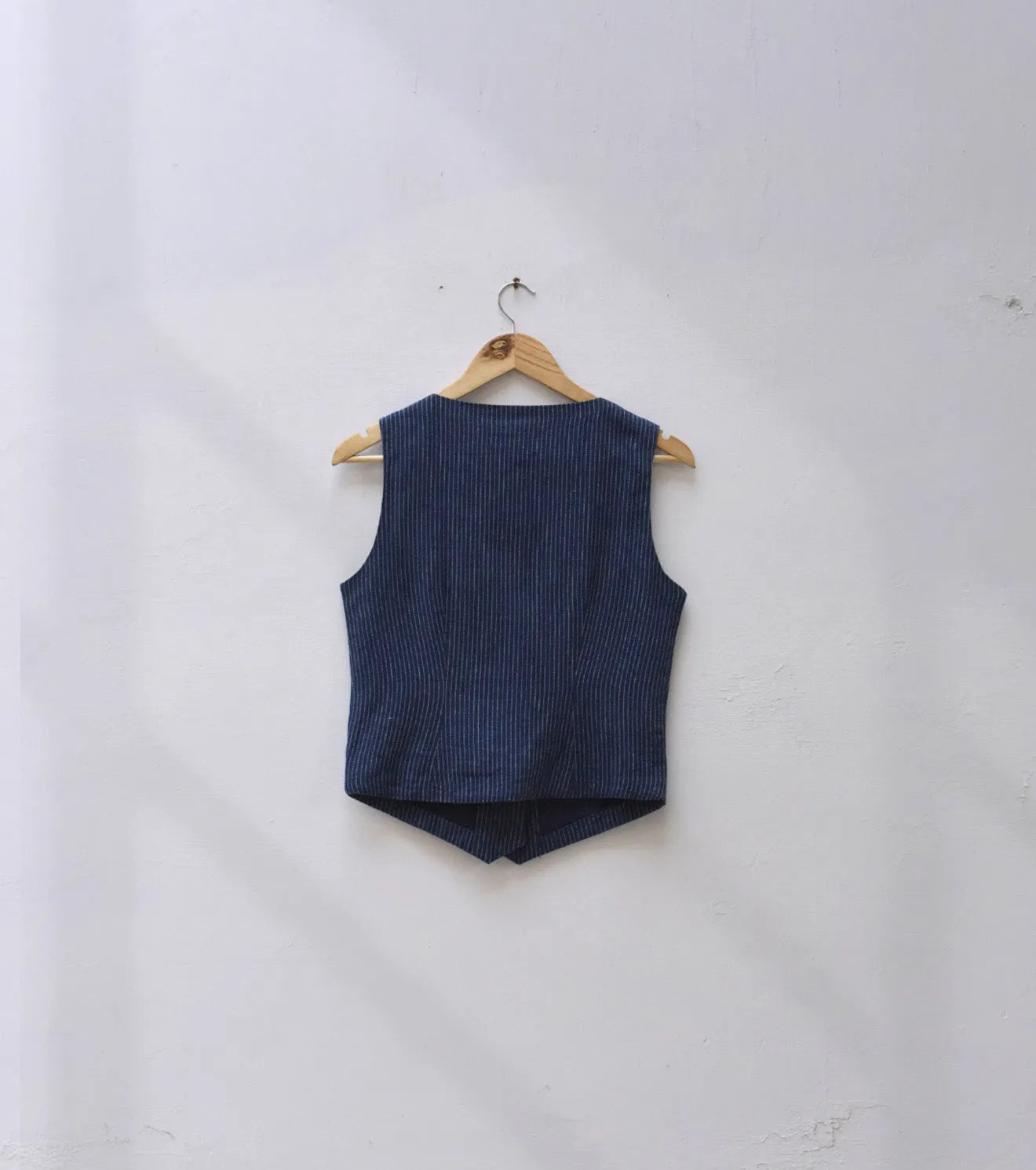 Navy Waistcoat - Khara Kapas