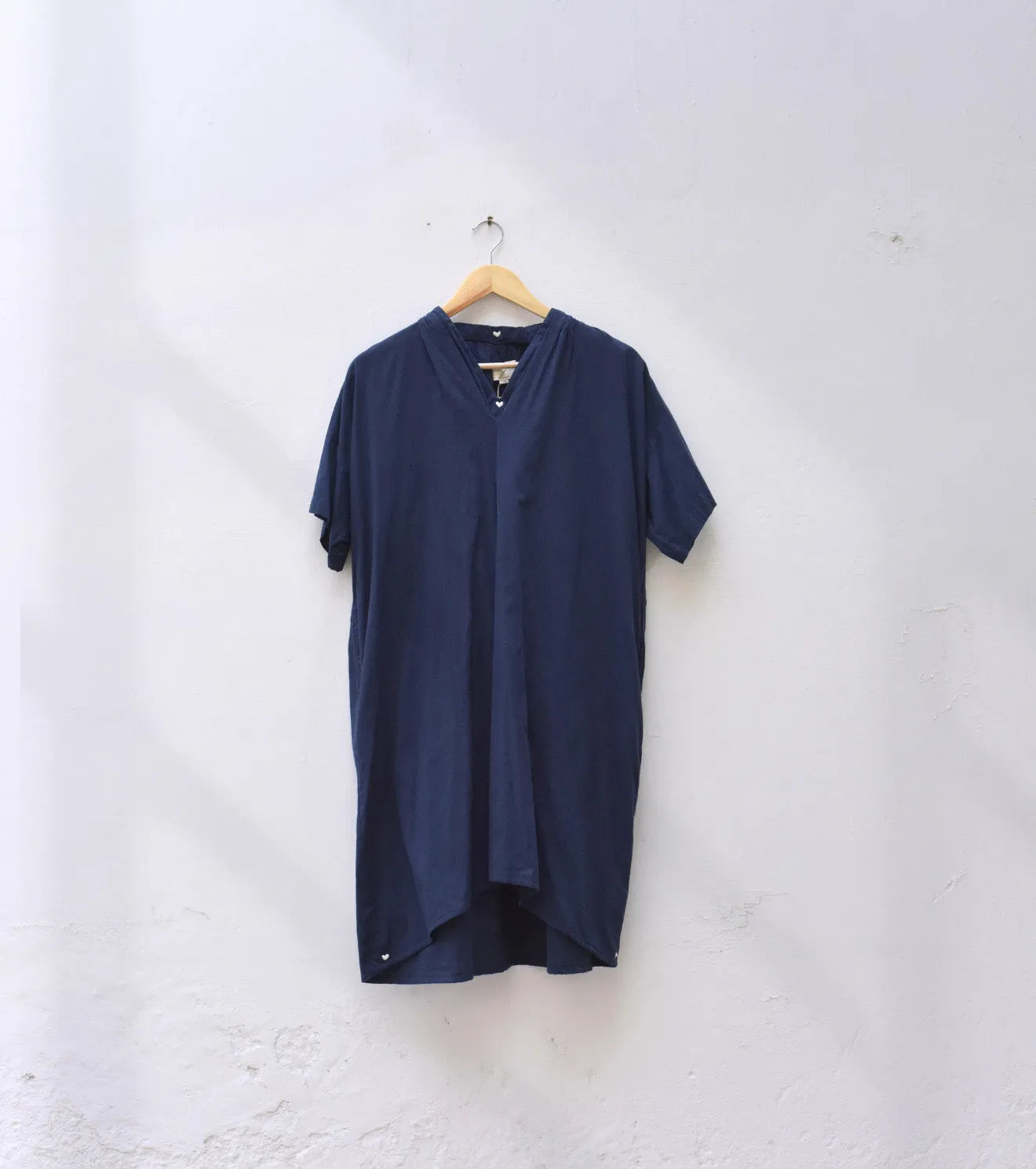 Navy lounge dress - Khara Kapas