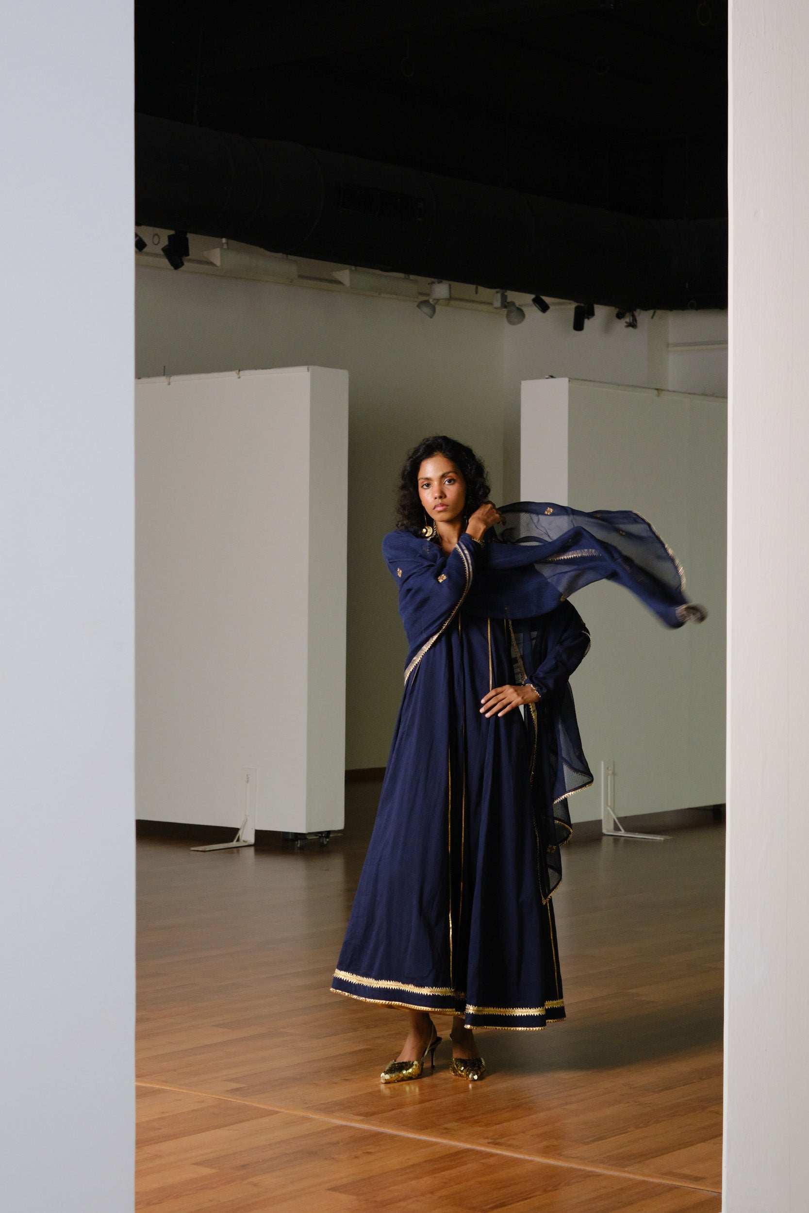 Tara Gown with Dupatta