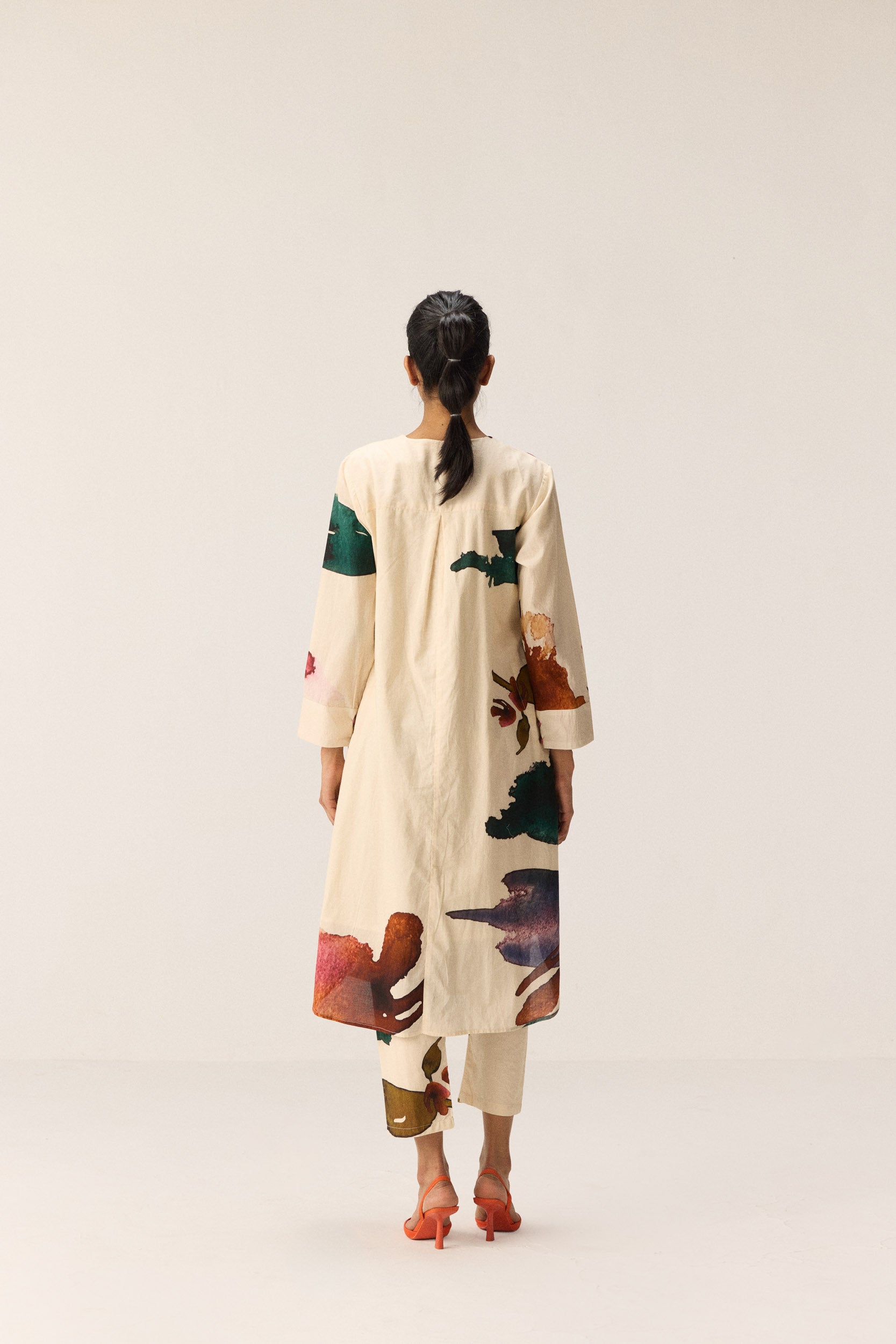 Flora Splash Kurta Set