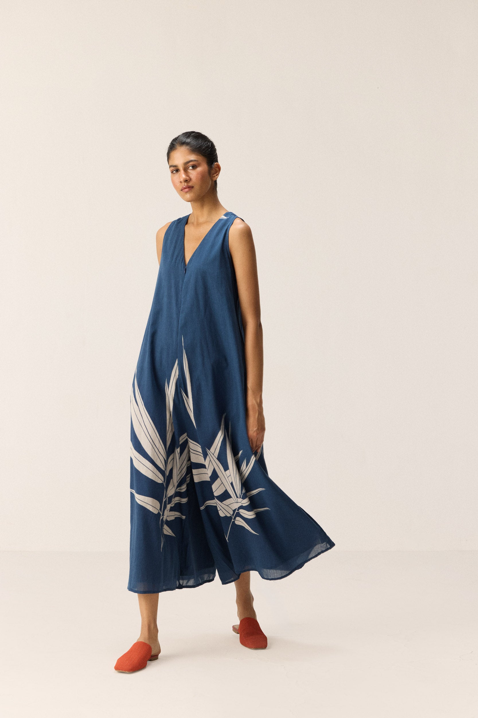 Blue Fern Jumpsuit