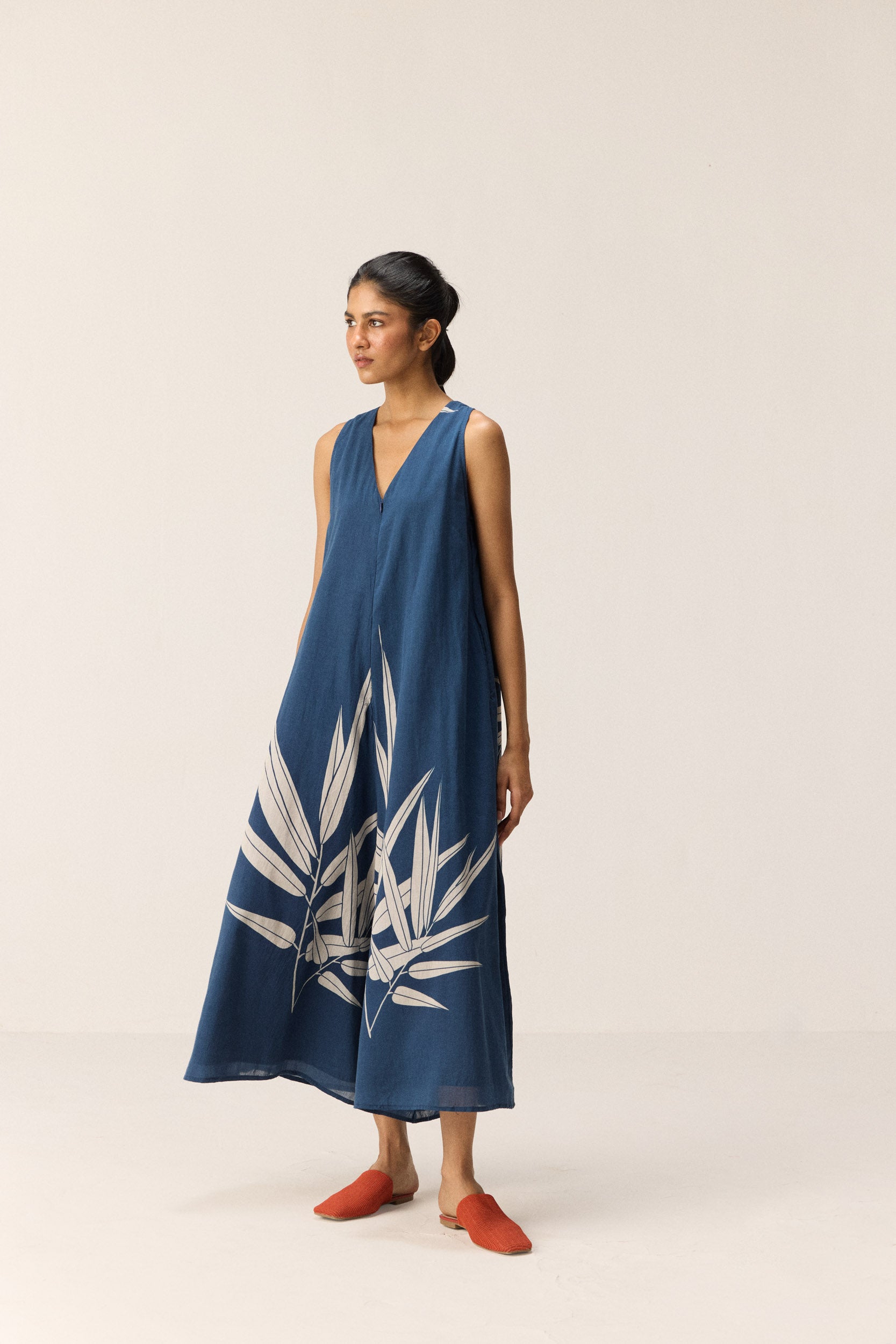 Blue Fern Jumpsuit