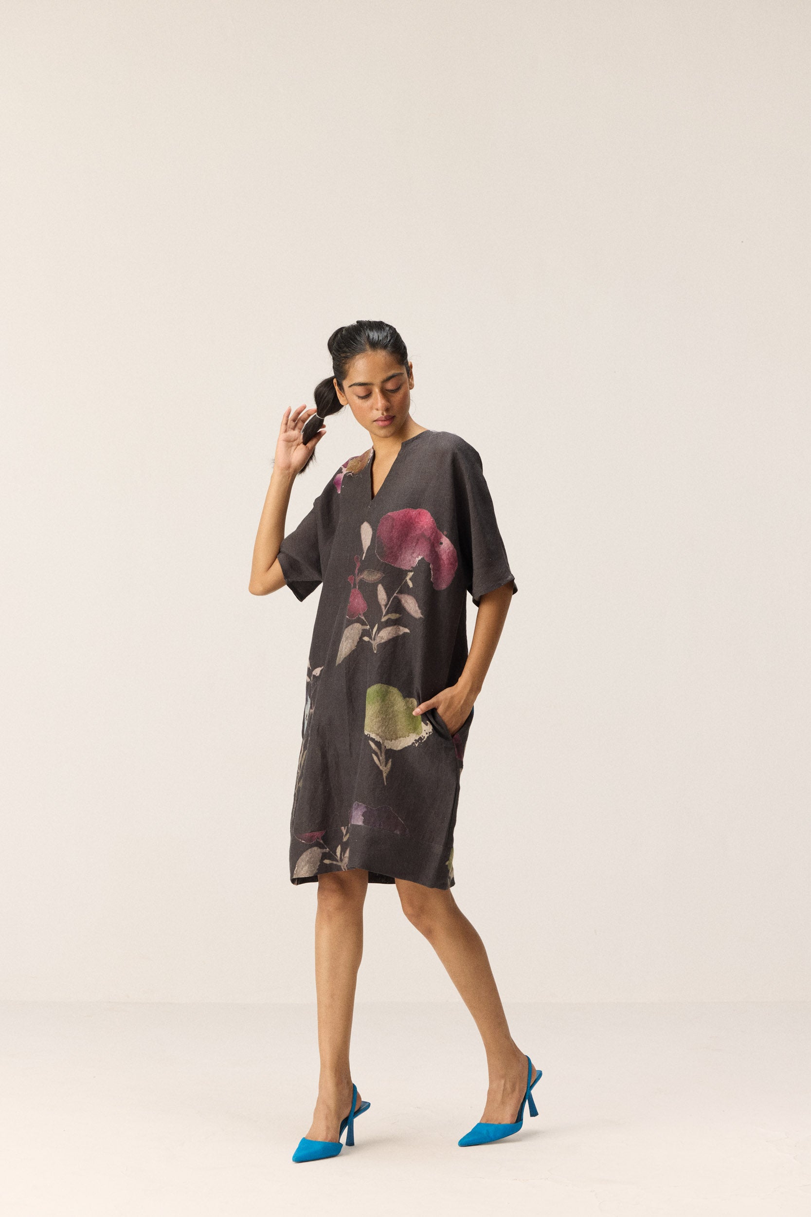 Wild Grove linen dress