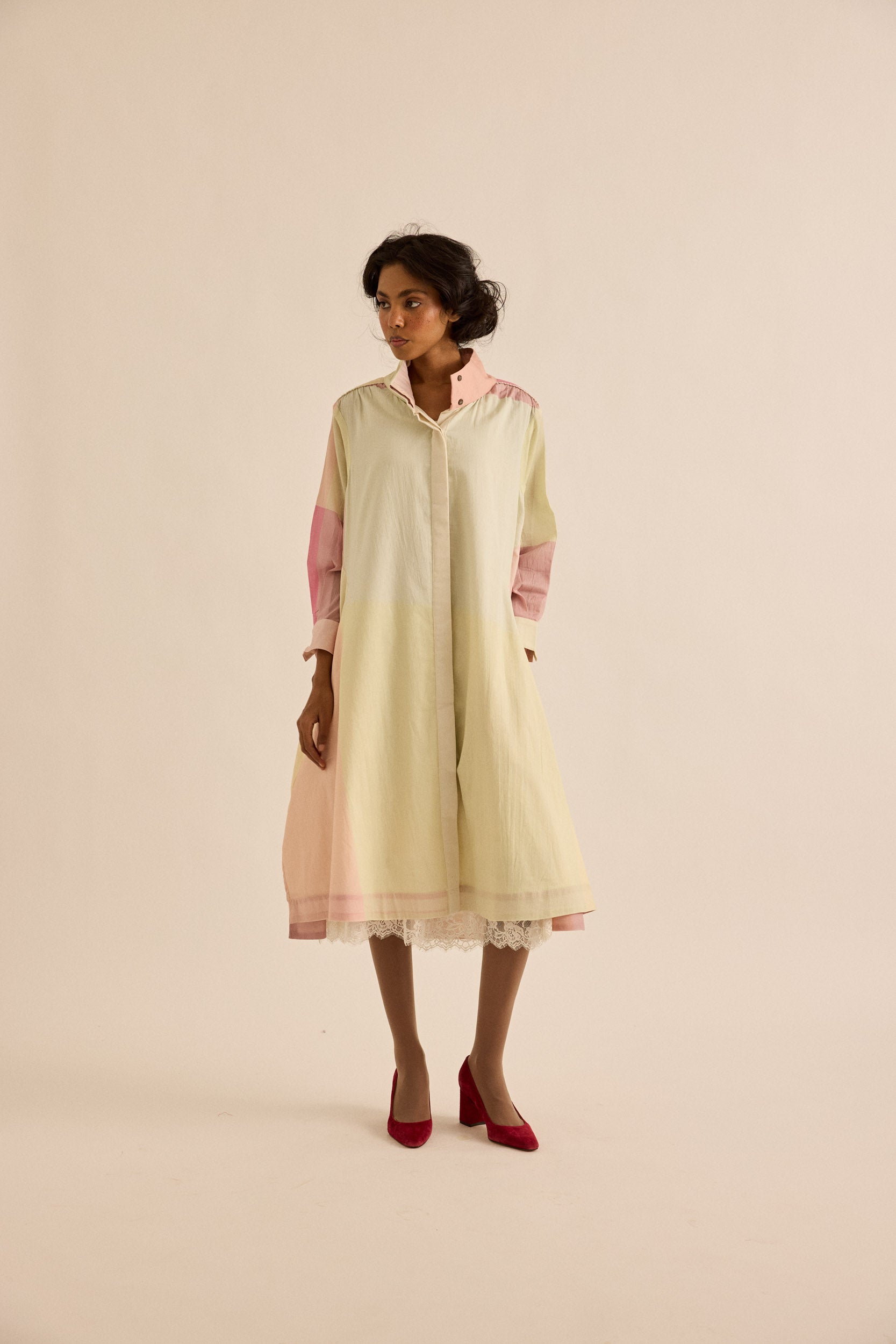 Aube Shirt Dress