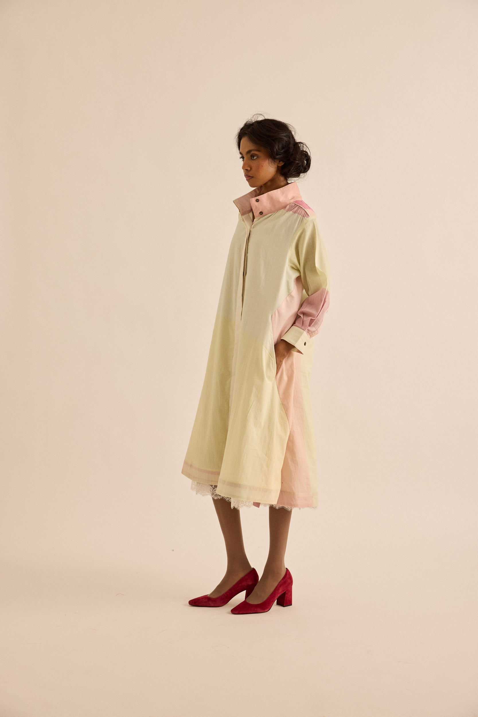 Aube Shirt Dress