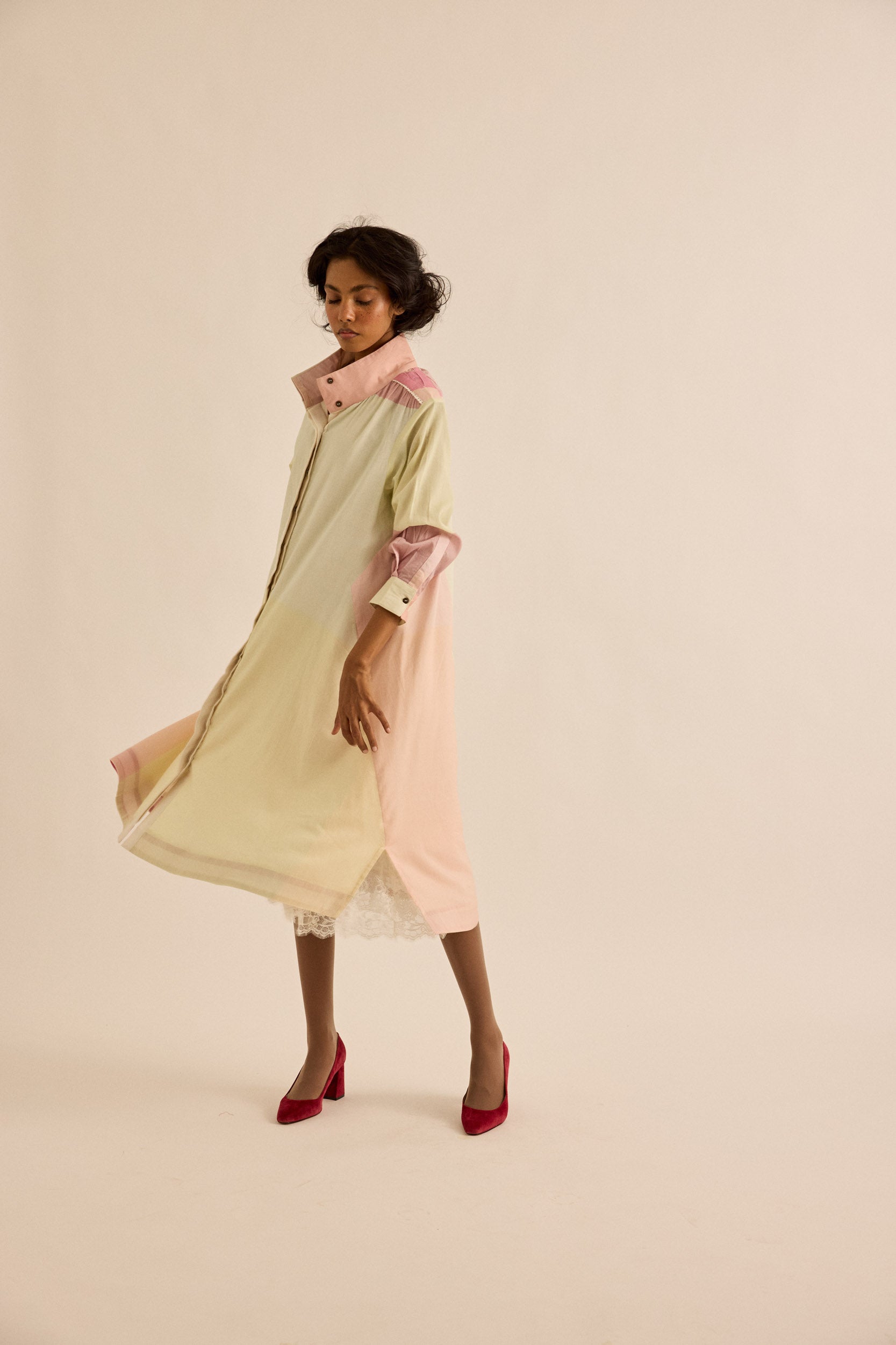 Aube Shirt Dress