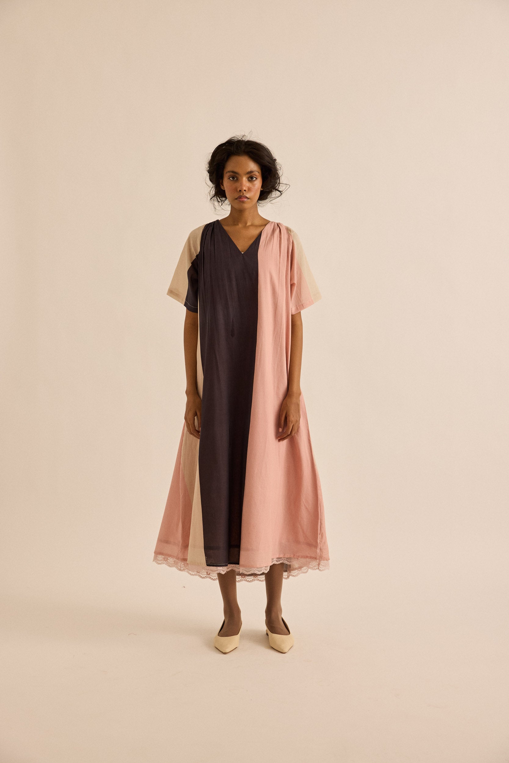 Puce Dress