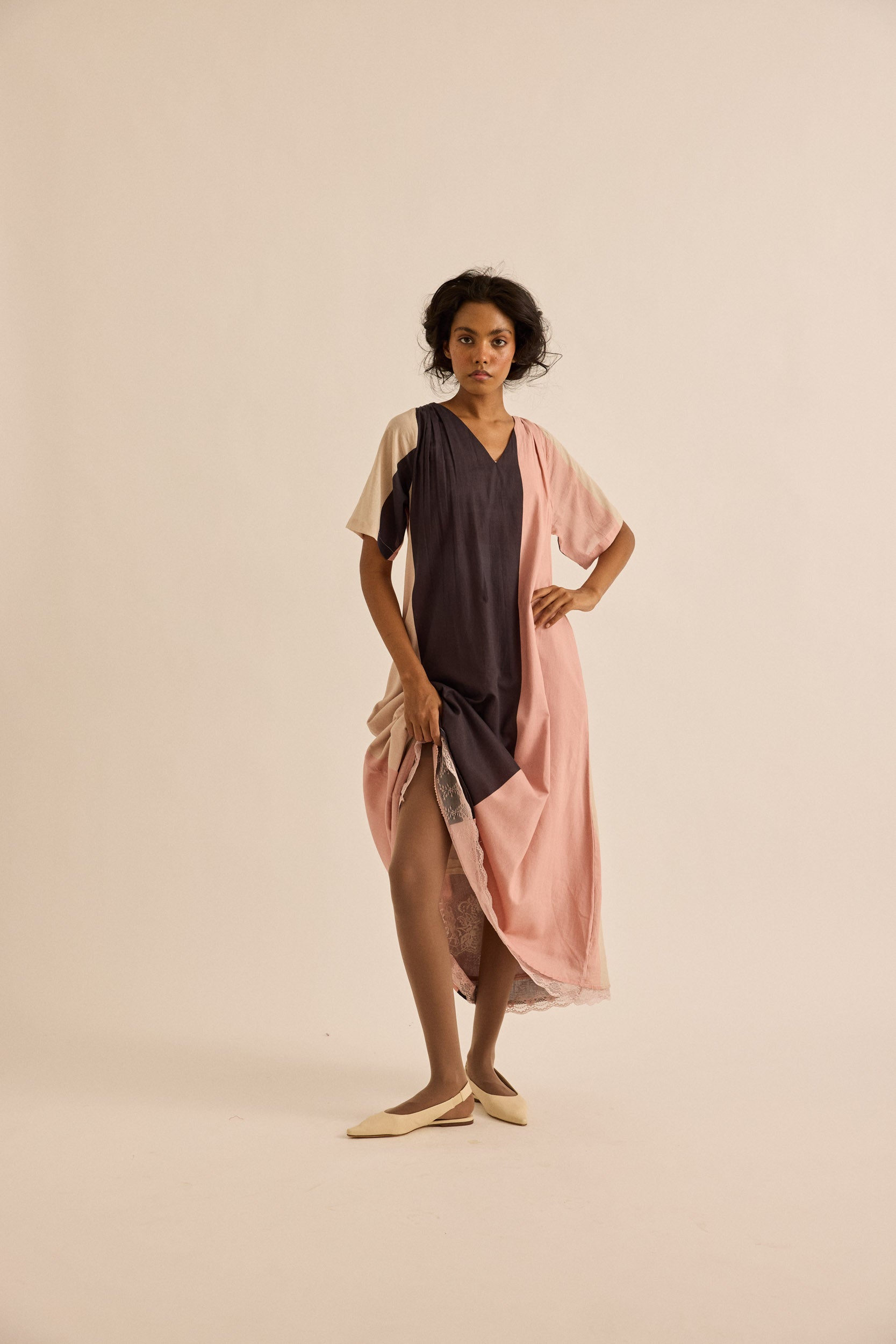 Puce Dress