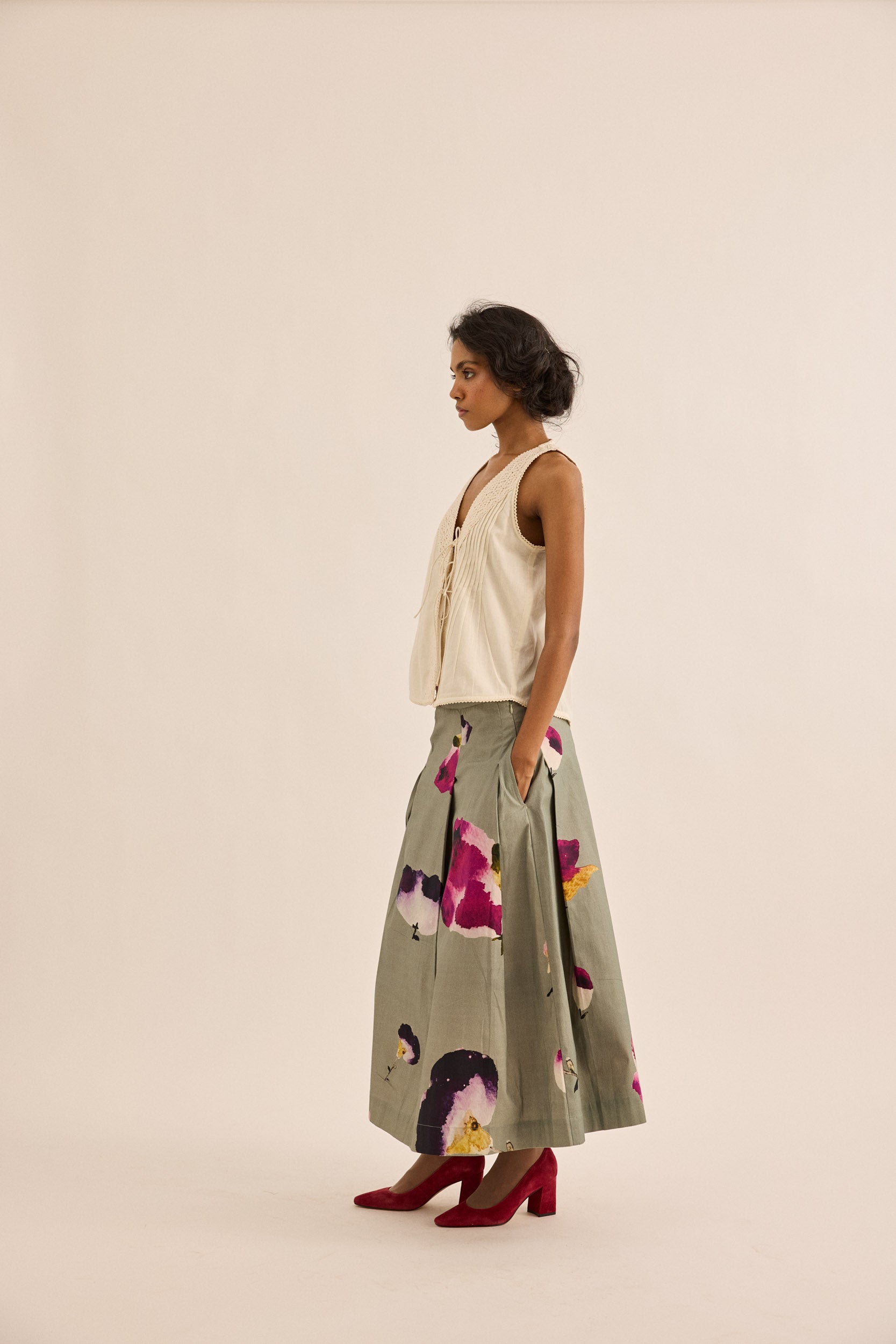 White Thistle Top