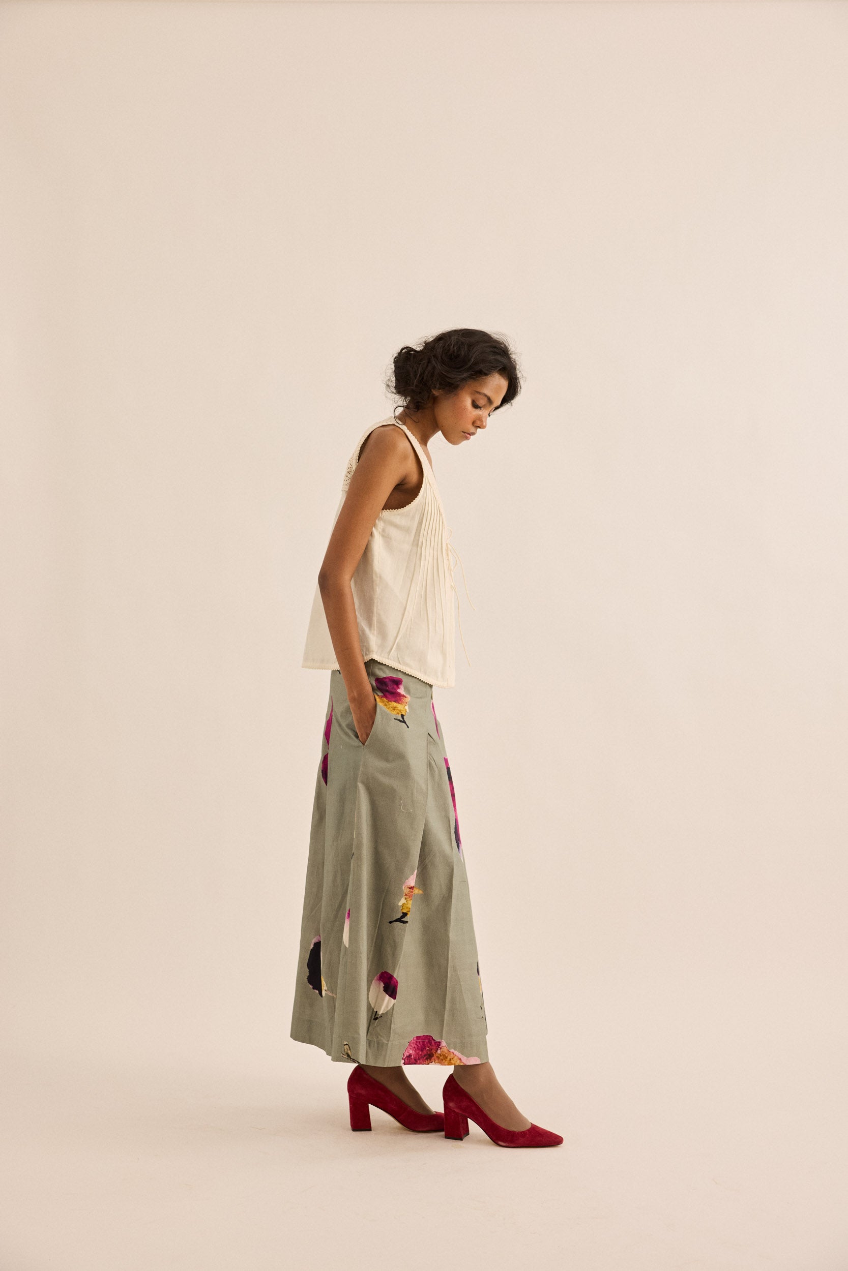 White Thistle Top