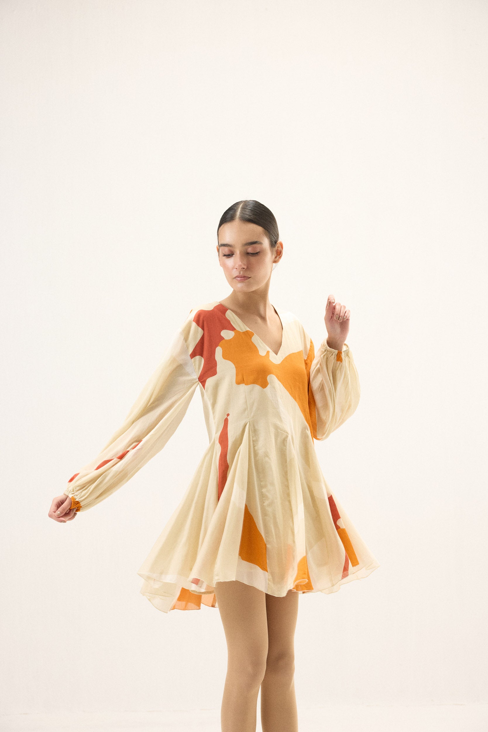 Apricot Dress