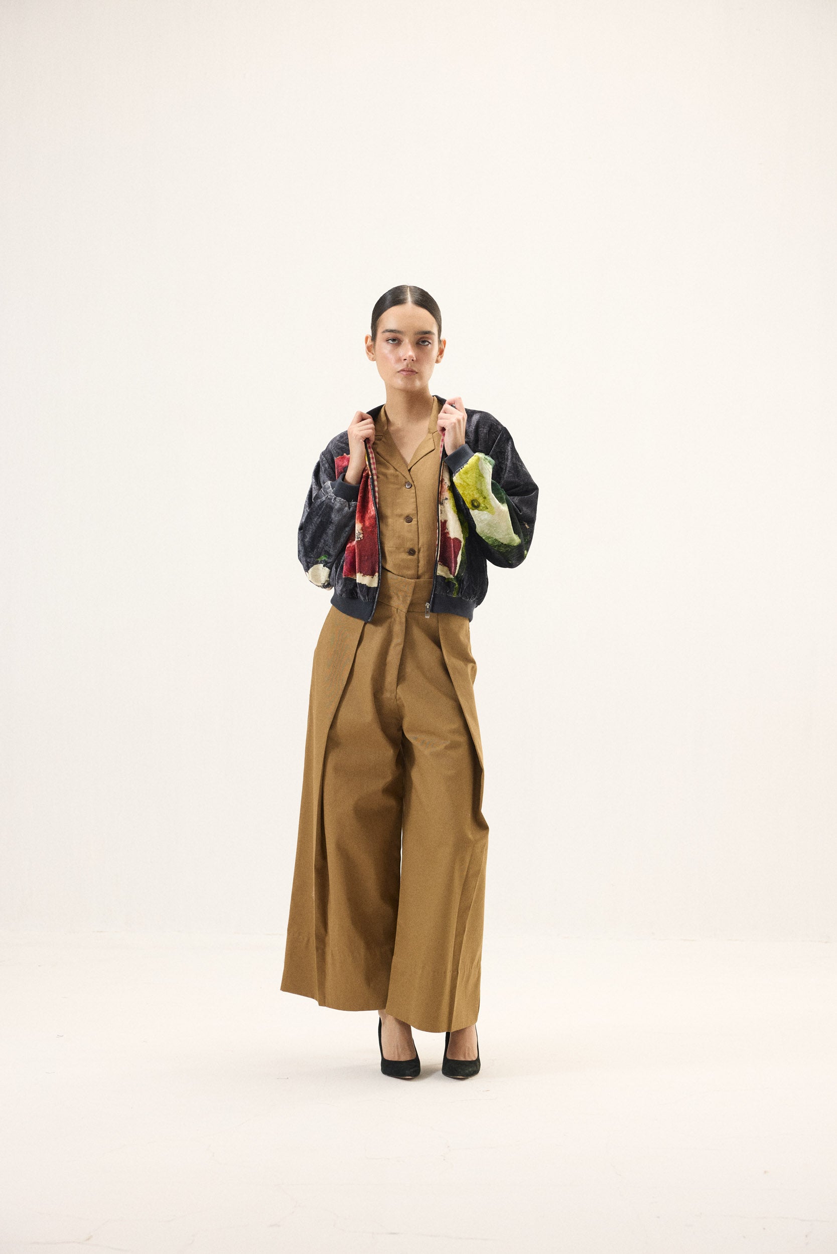 Graphite Bomber Jacket