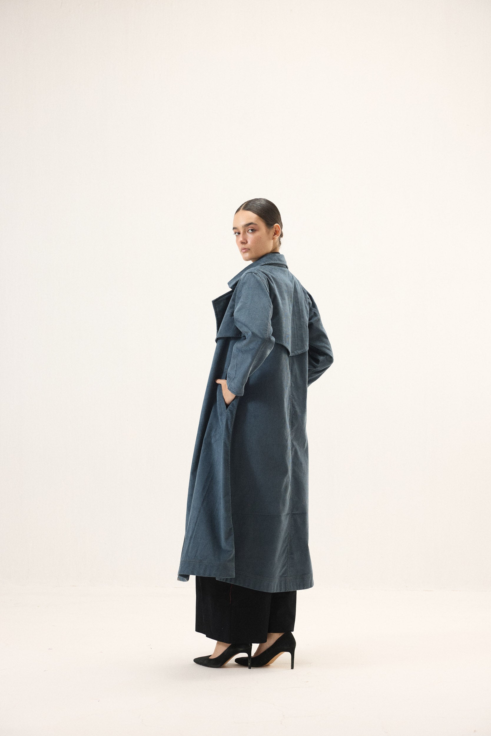 Deep Tide Trench Coat