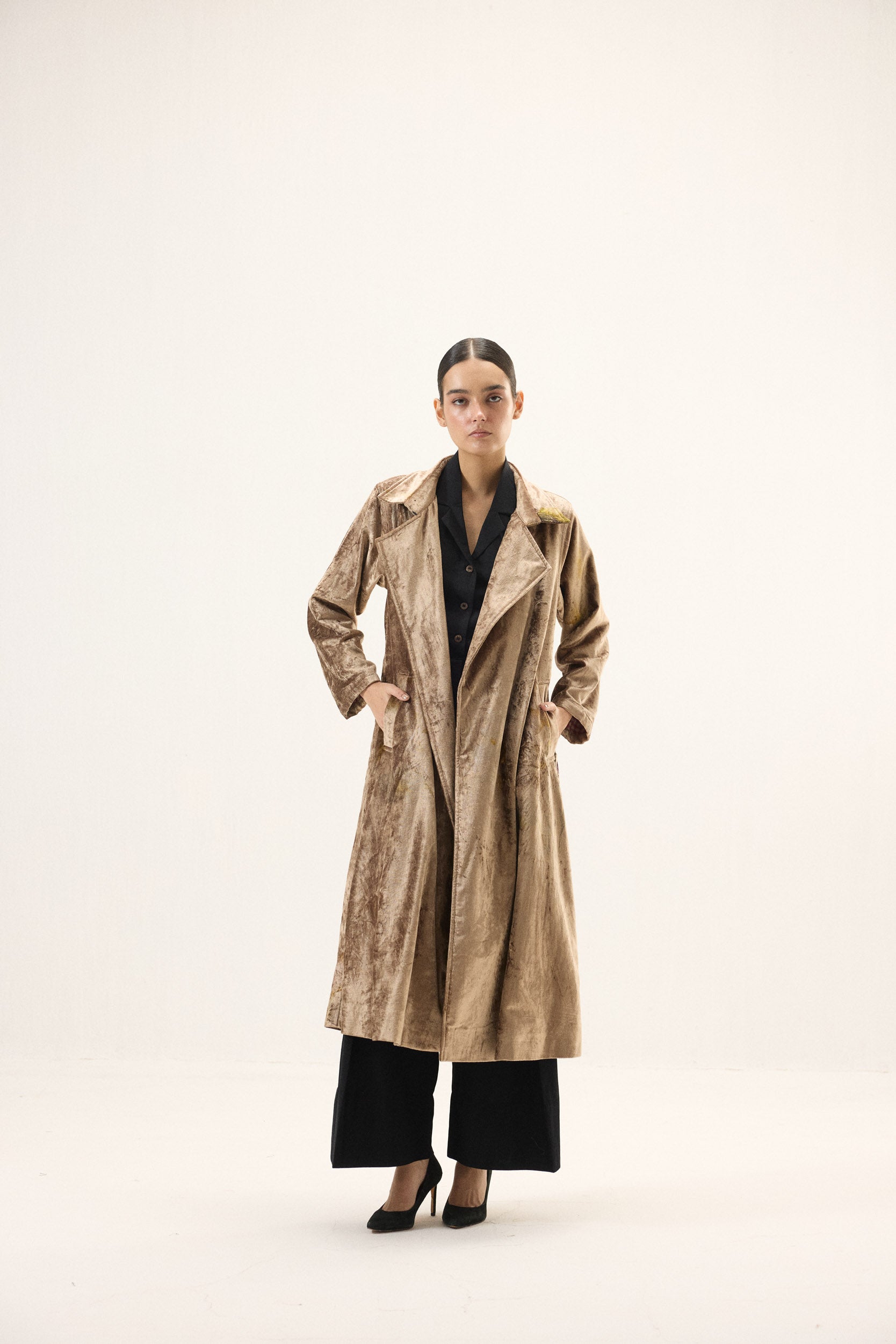 Glint Trench Coat