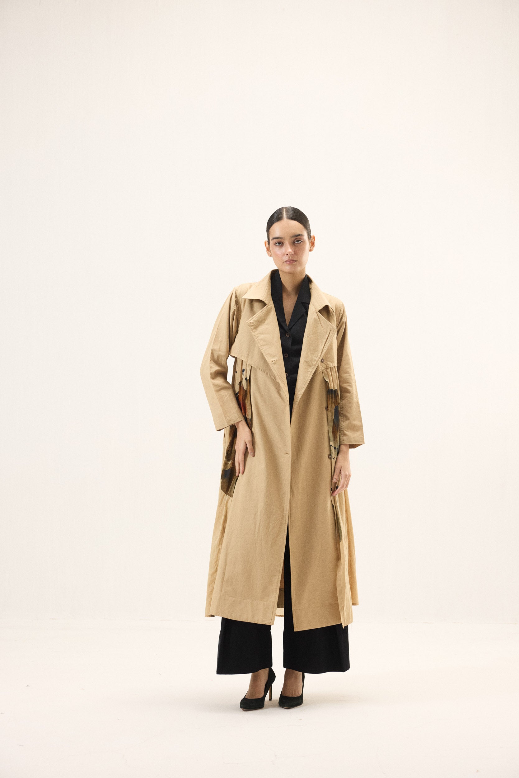 Bare Earth Trench Coat