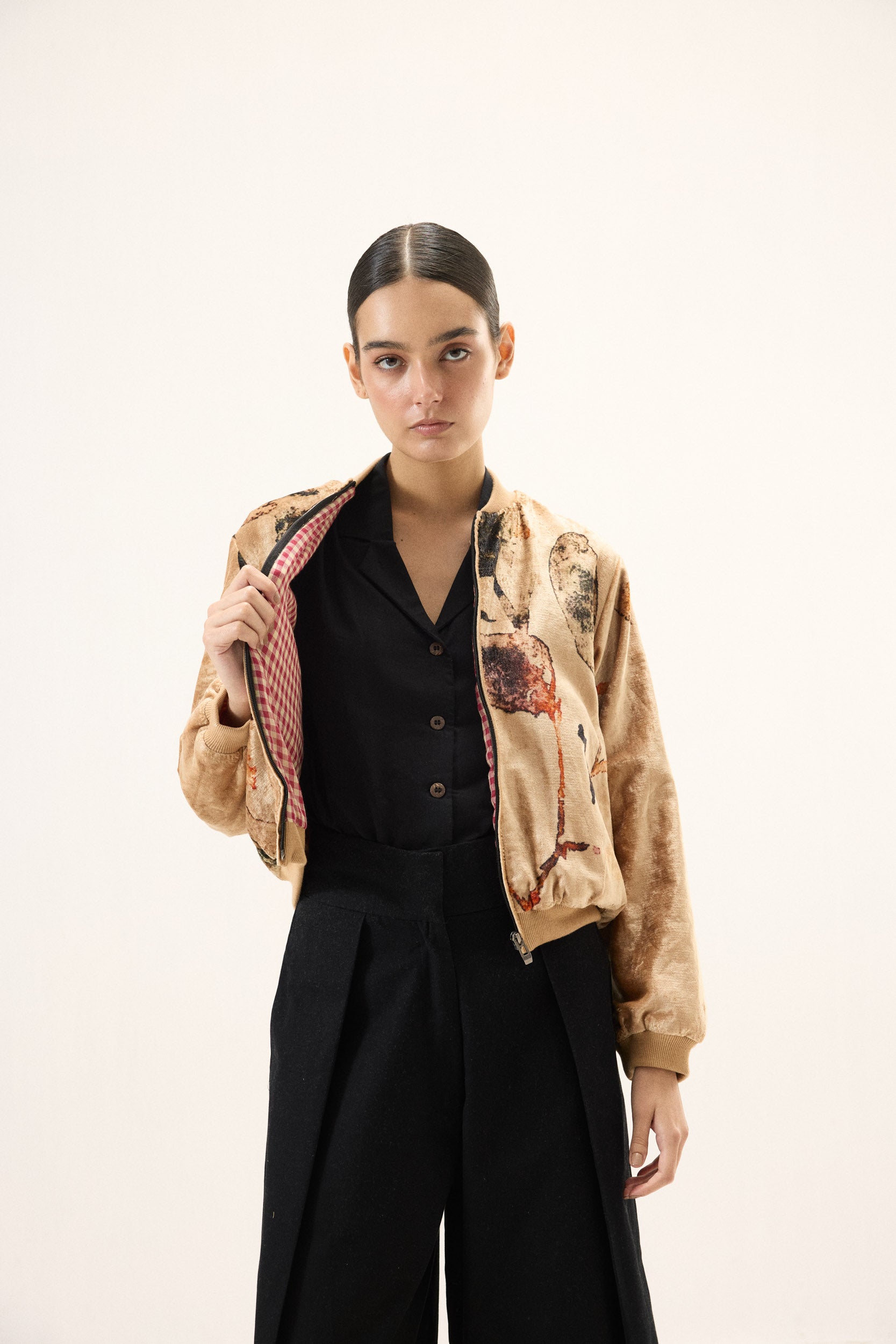 Sandswept Bomber Jacket
