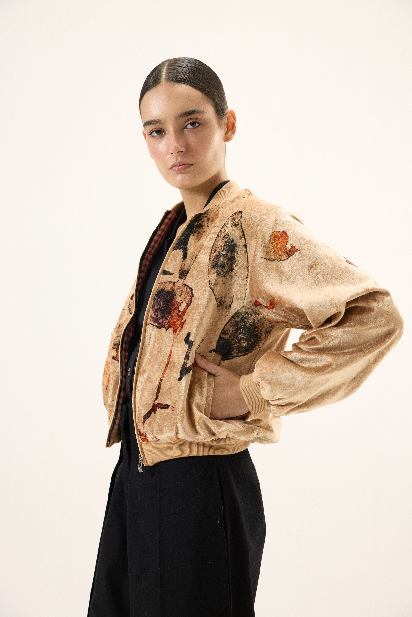 Sandswept Bomber Jacket