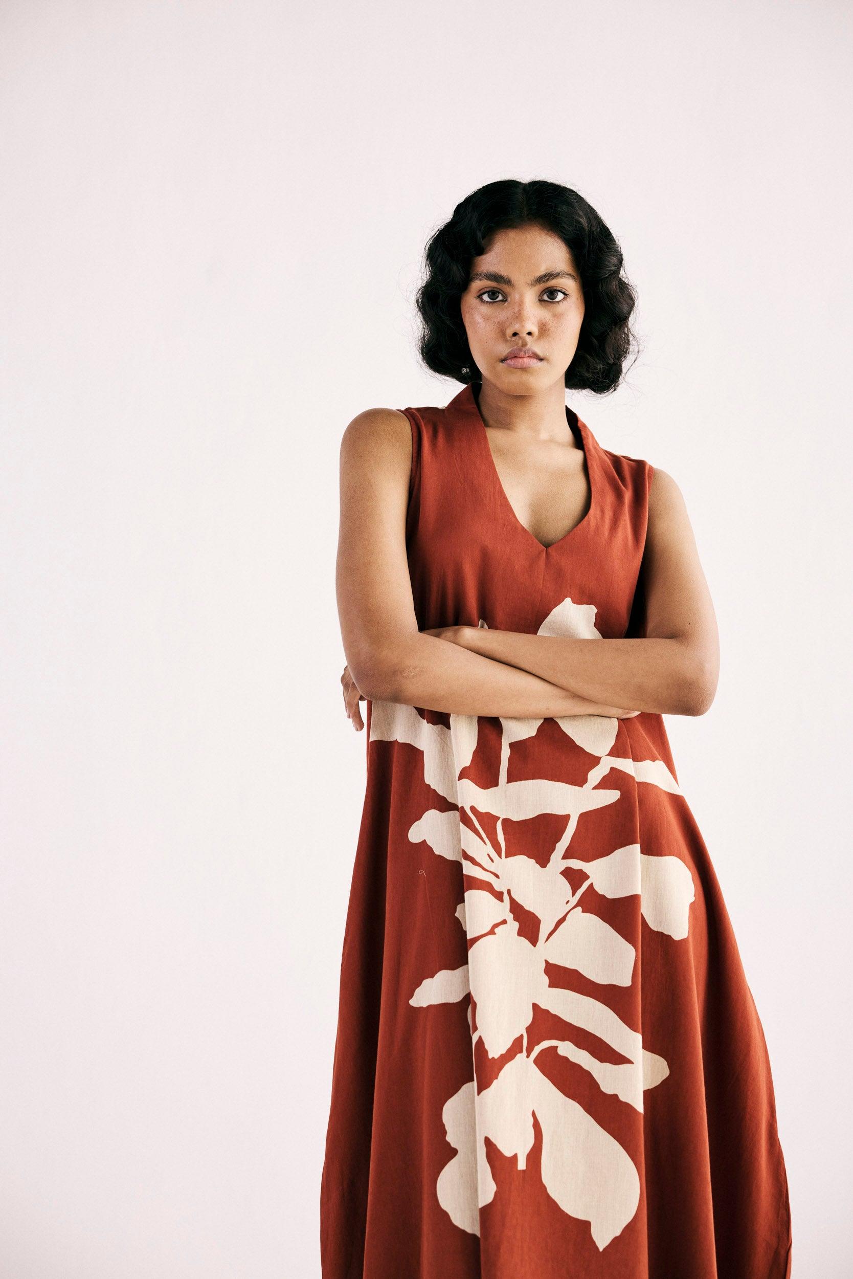 Redwood Garden Dress - Khara Kapas