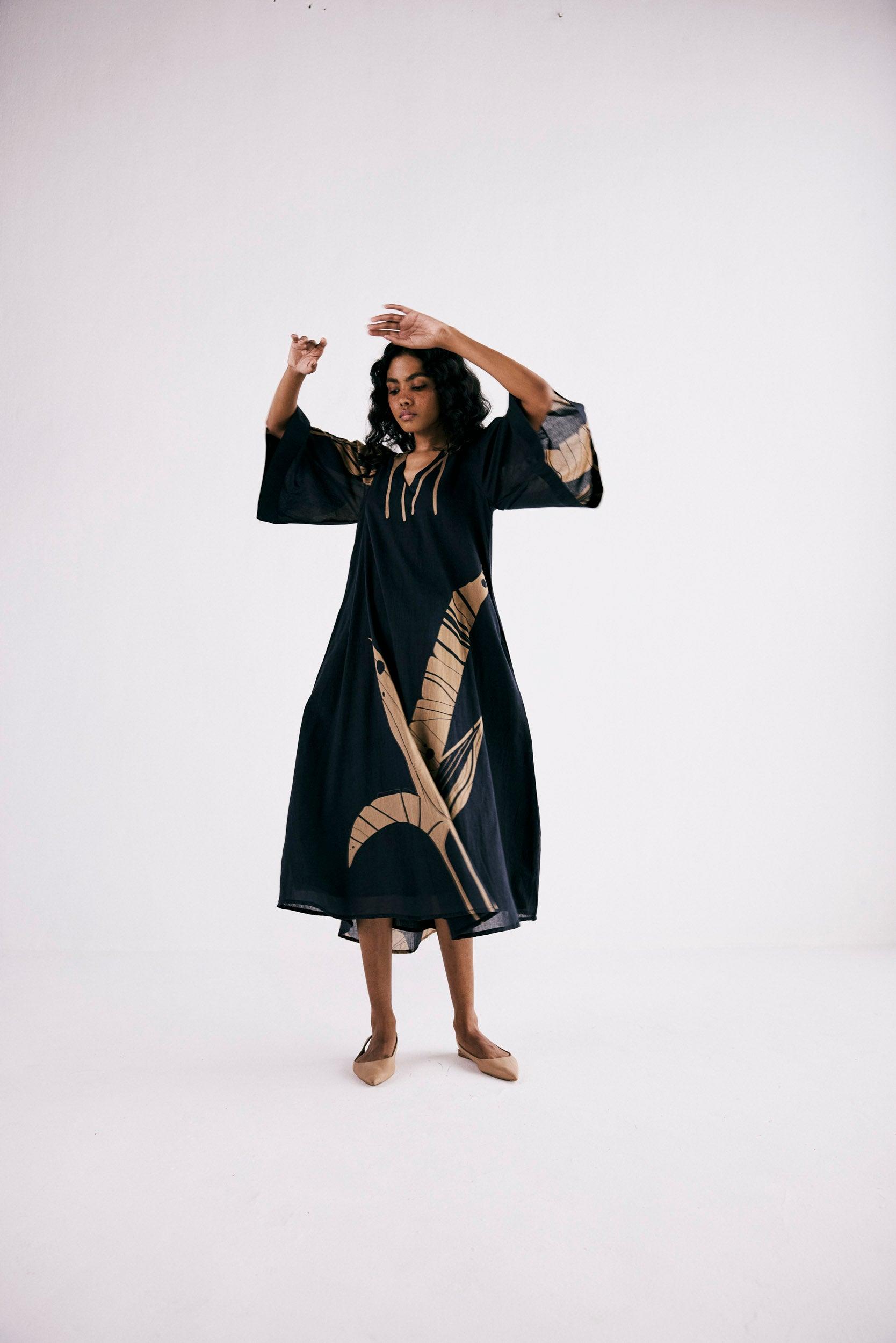 Paradise pop Dress - Khara Kapas