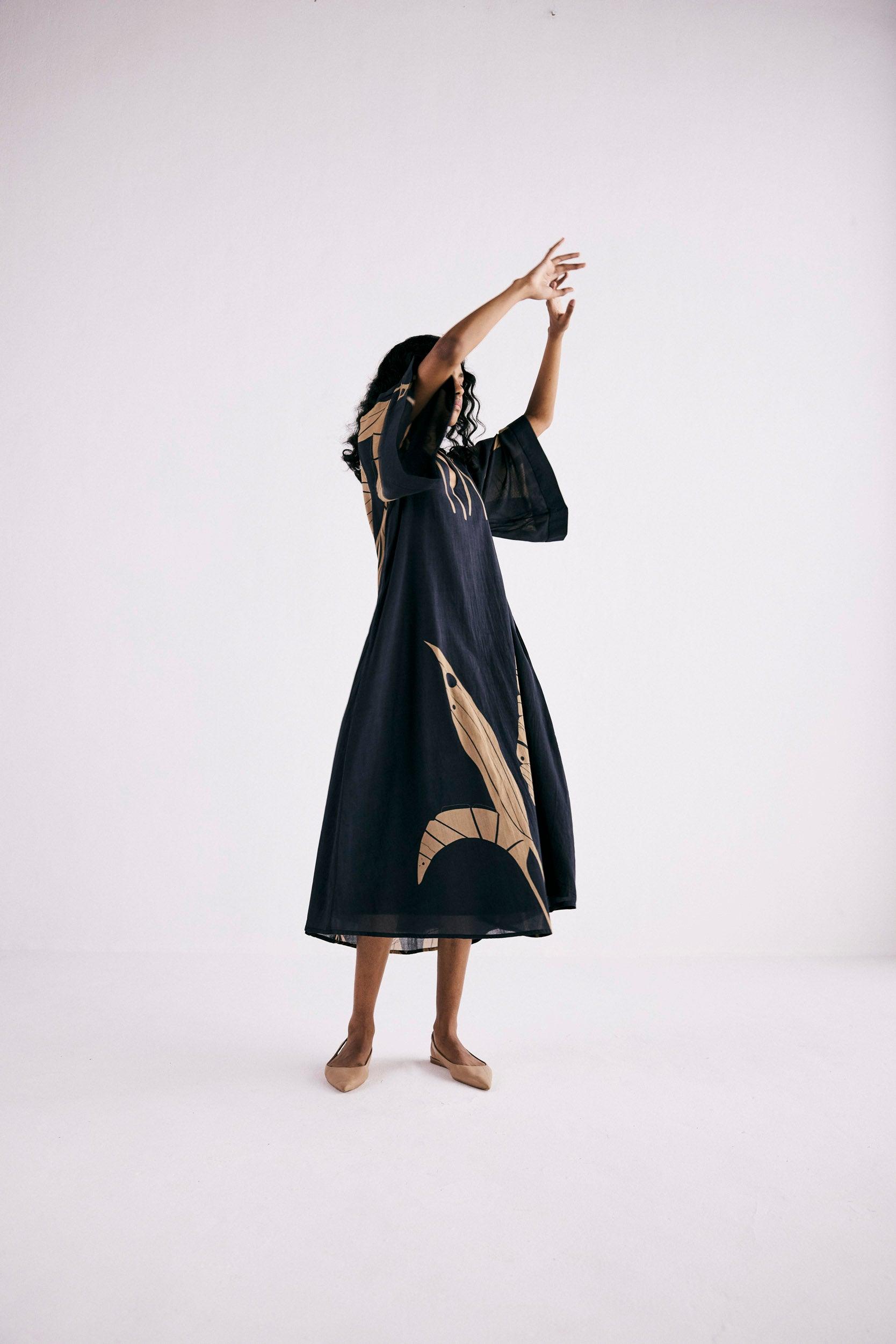 Paradise pop Dress - Khara Kapas
