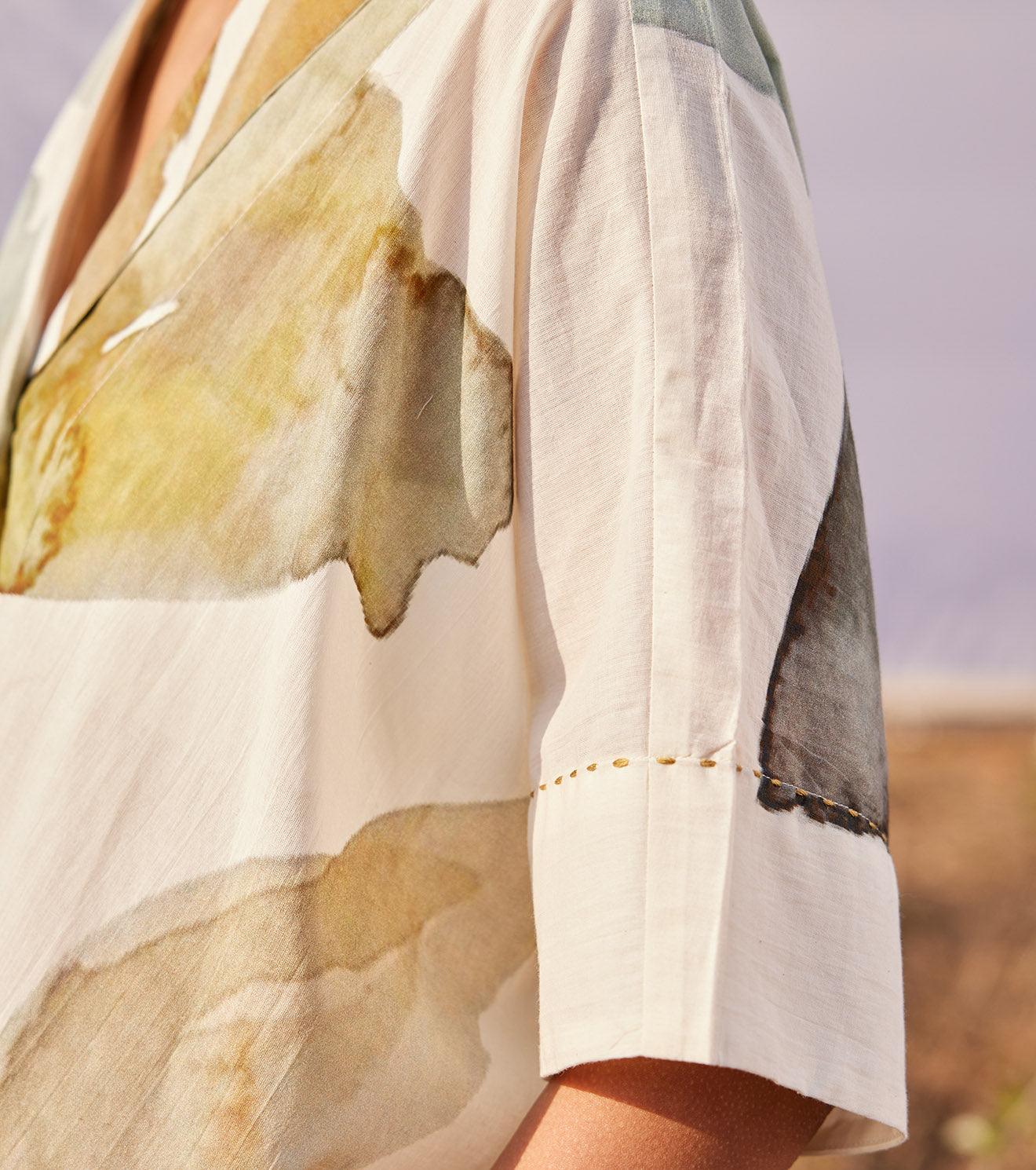 Verdure Co ord set - Khara Kapas