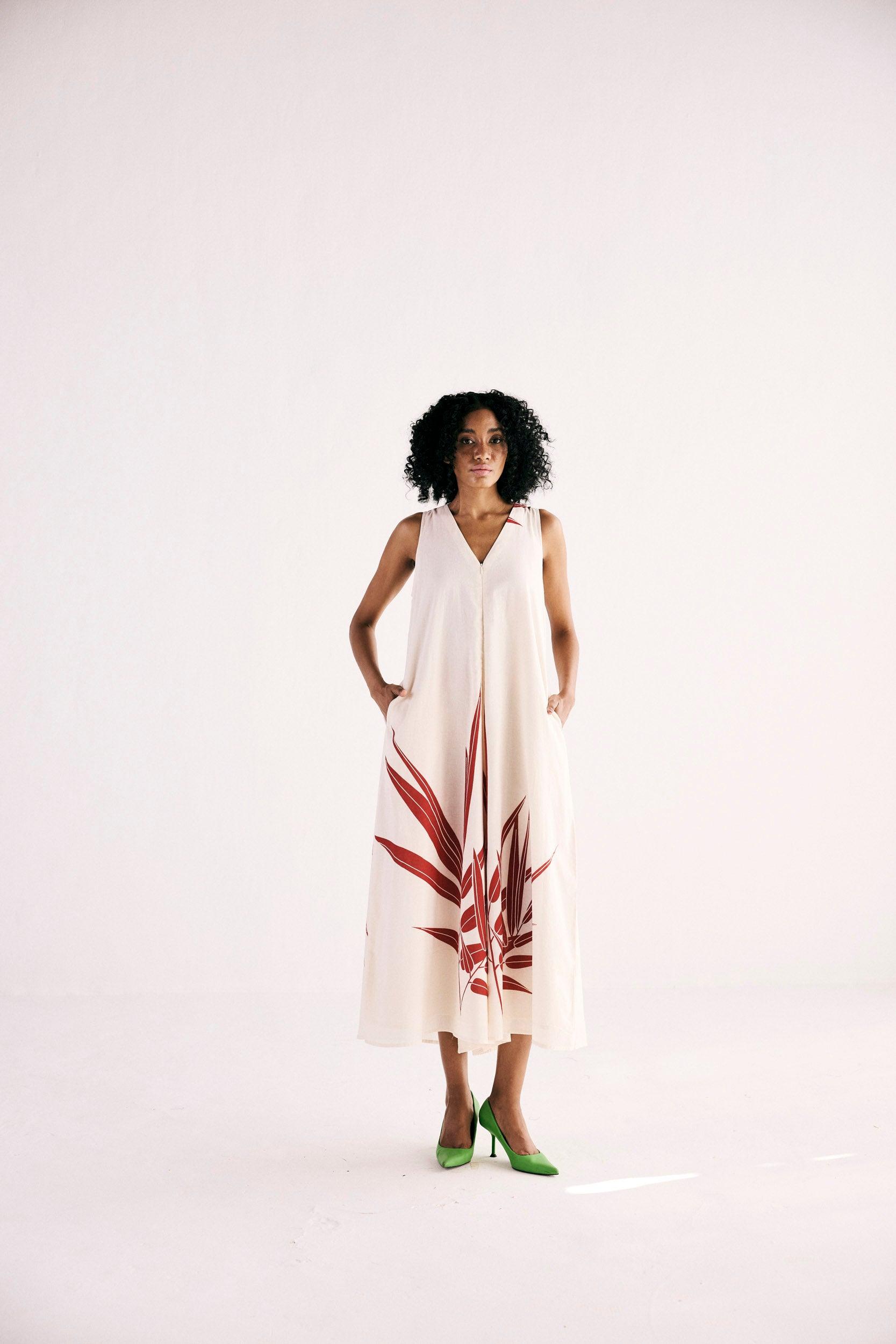 Elysian Fern Jumpsuit - Khara Kapas