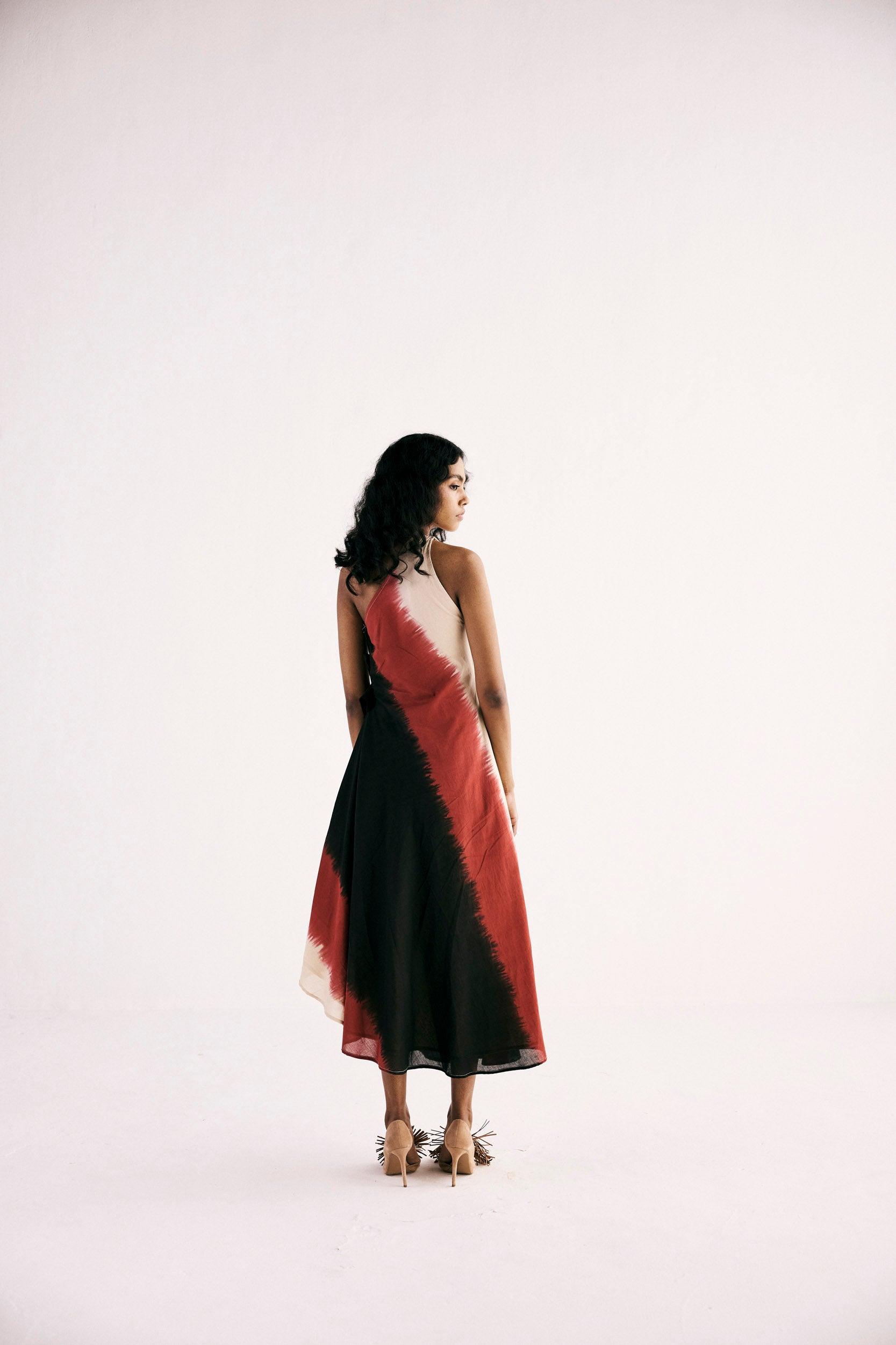 Red Horizon Dress - Khara Kapas