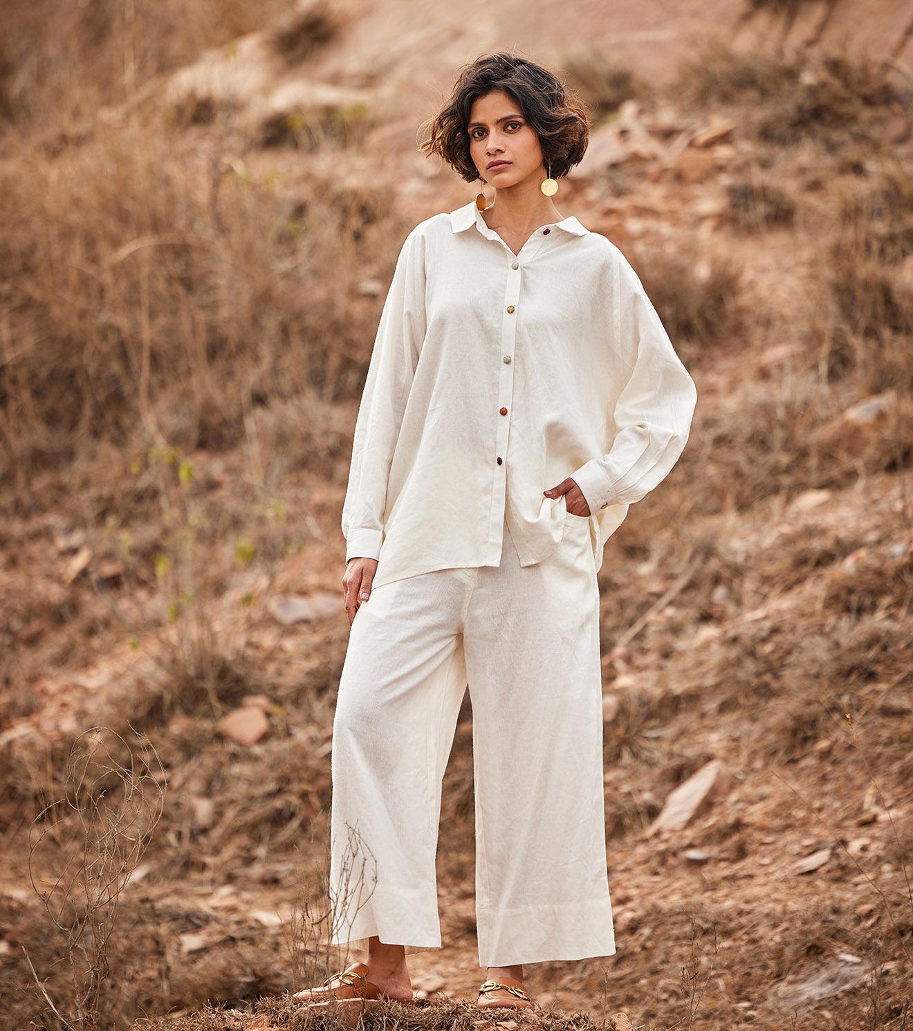 Heer Wide pants - Khara Kapas