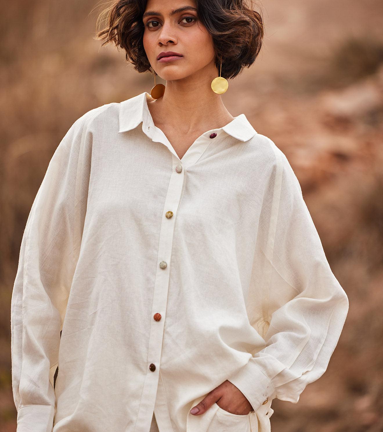 Heer linen Shirt - Khara Kapas