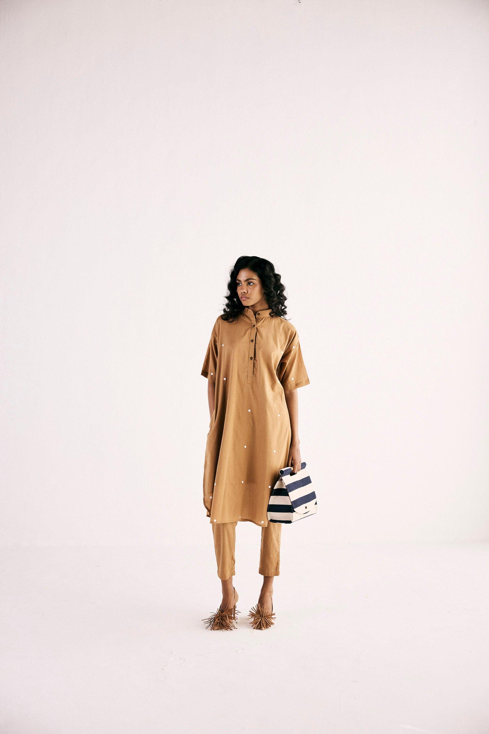 Sand Kurta set - Khara Kapas
