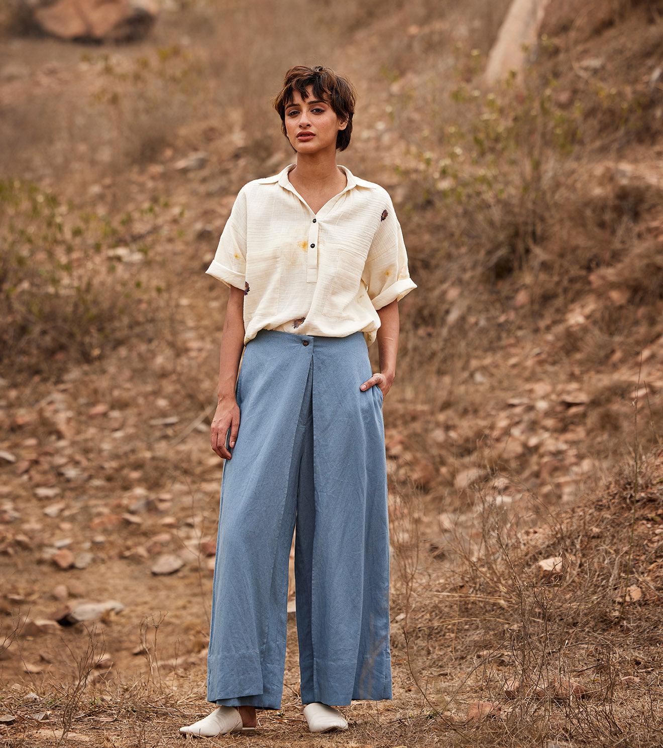 Aasmaan linen pants