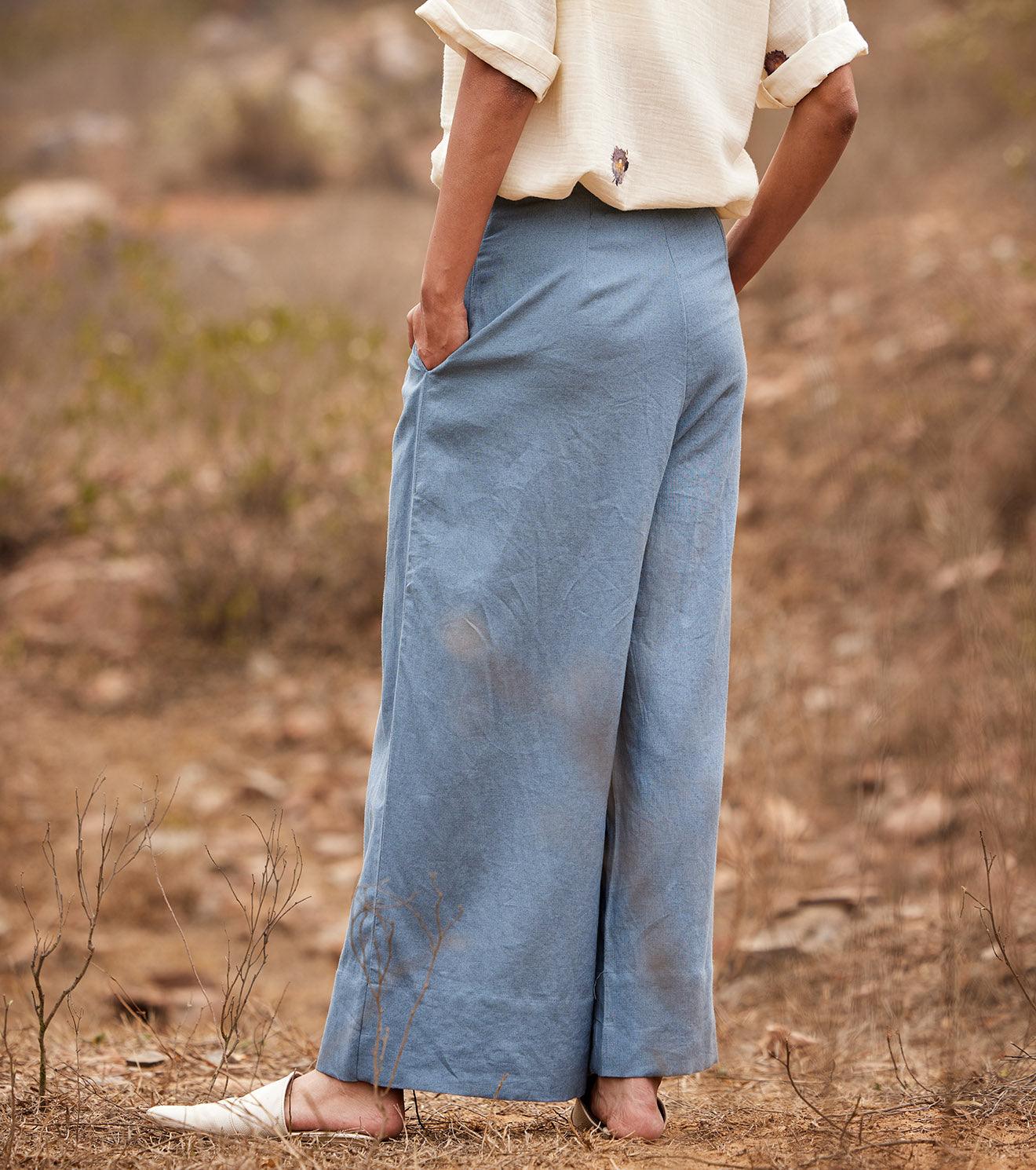 Aasmaan linen pants