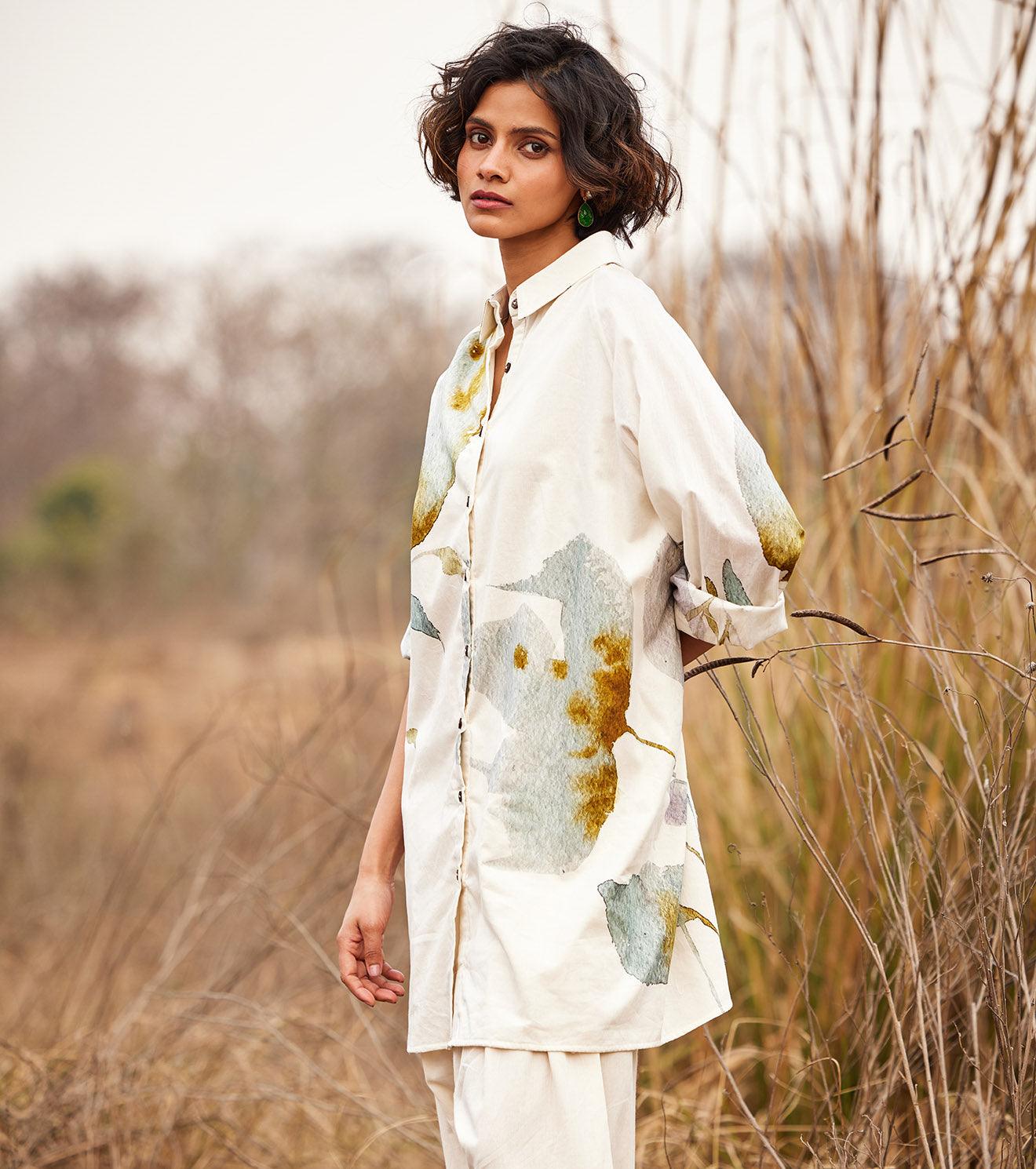 Pahadi Co ord set - Khara Kapas