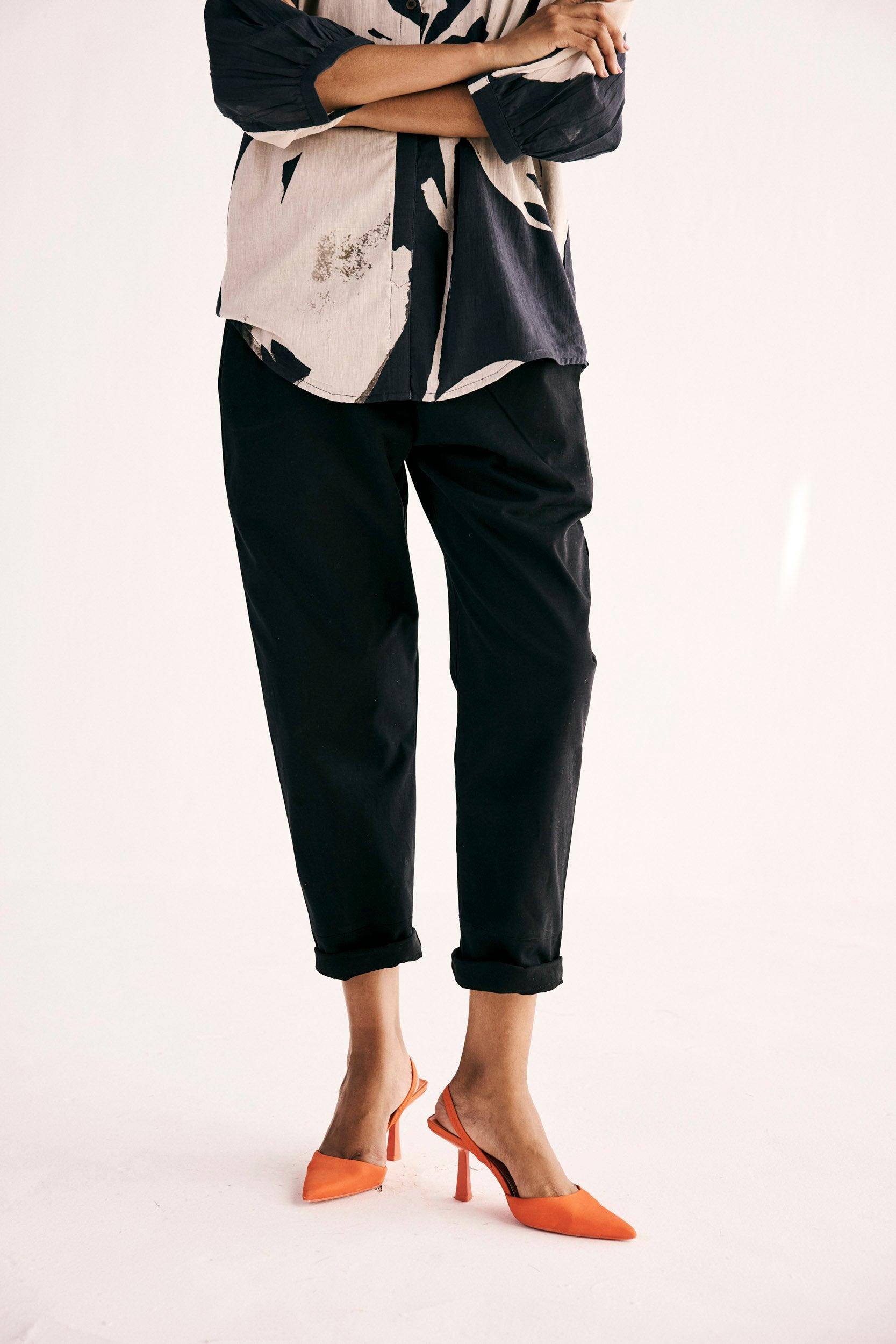 Ebony Trousers - Khara Kapas