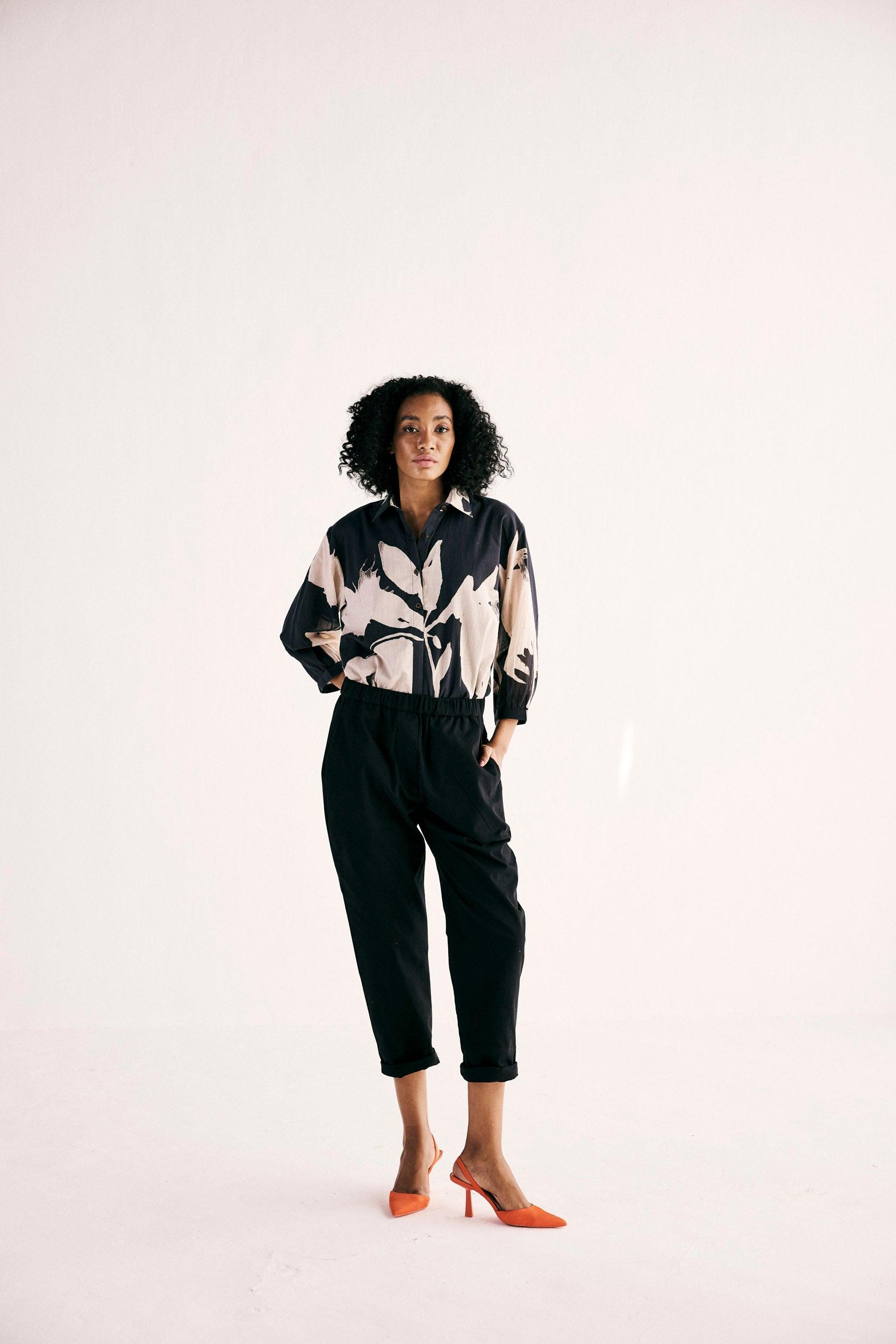 Ebony Trousers - Khara Kapas