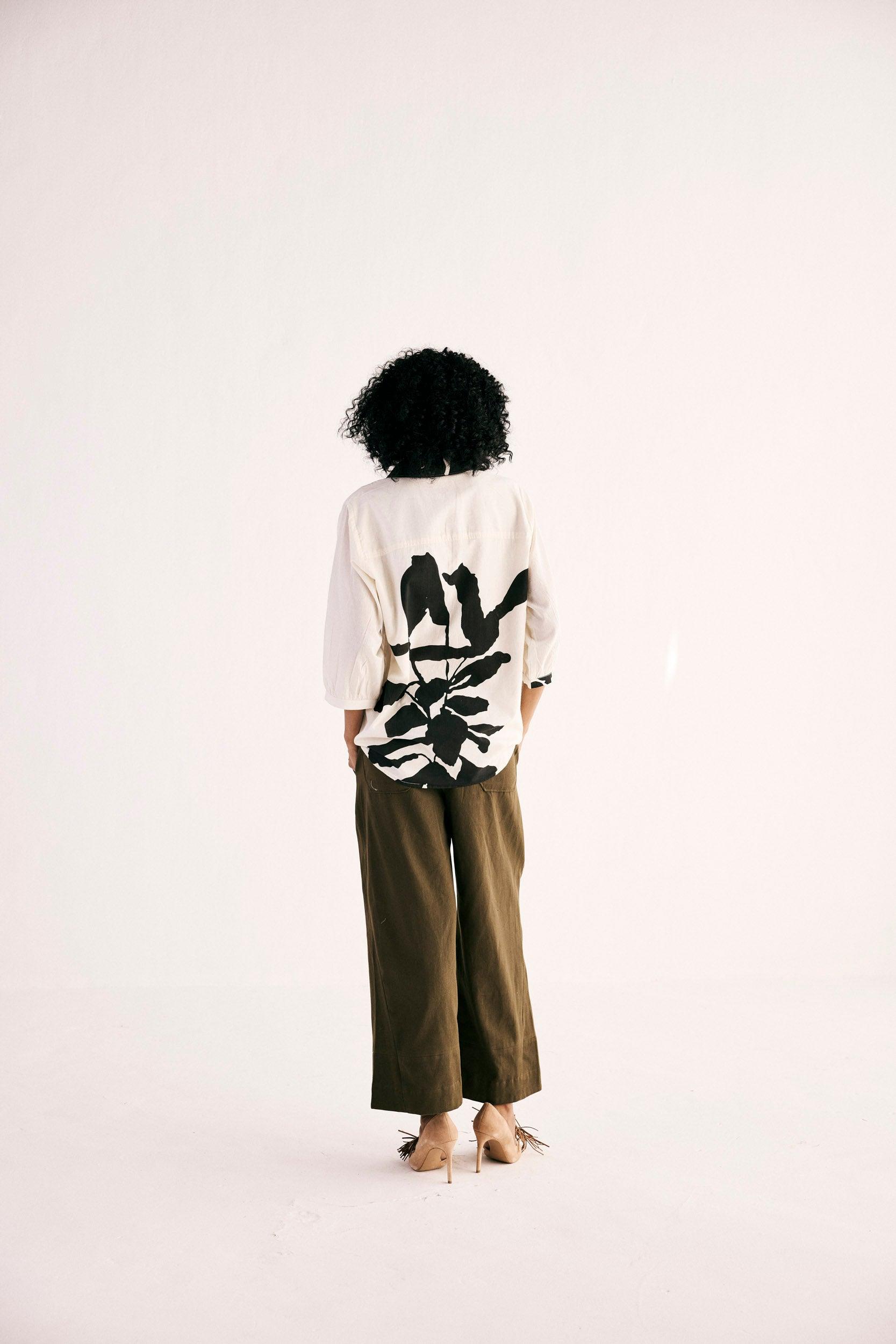 Olive Trousers - Khara Kapas
