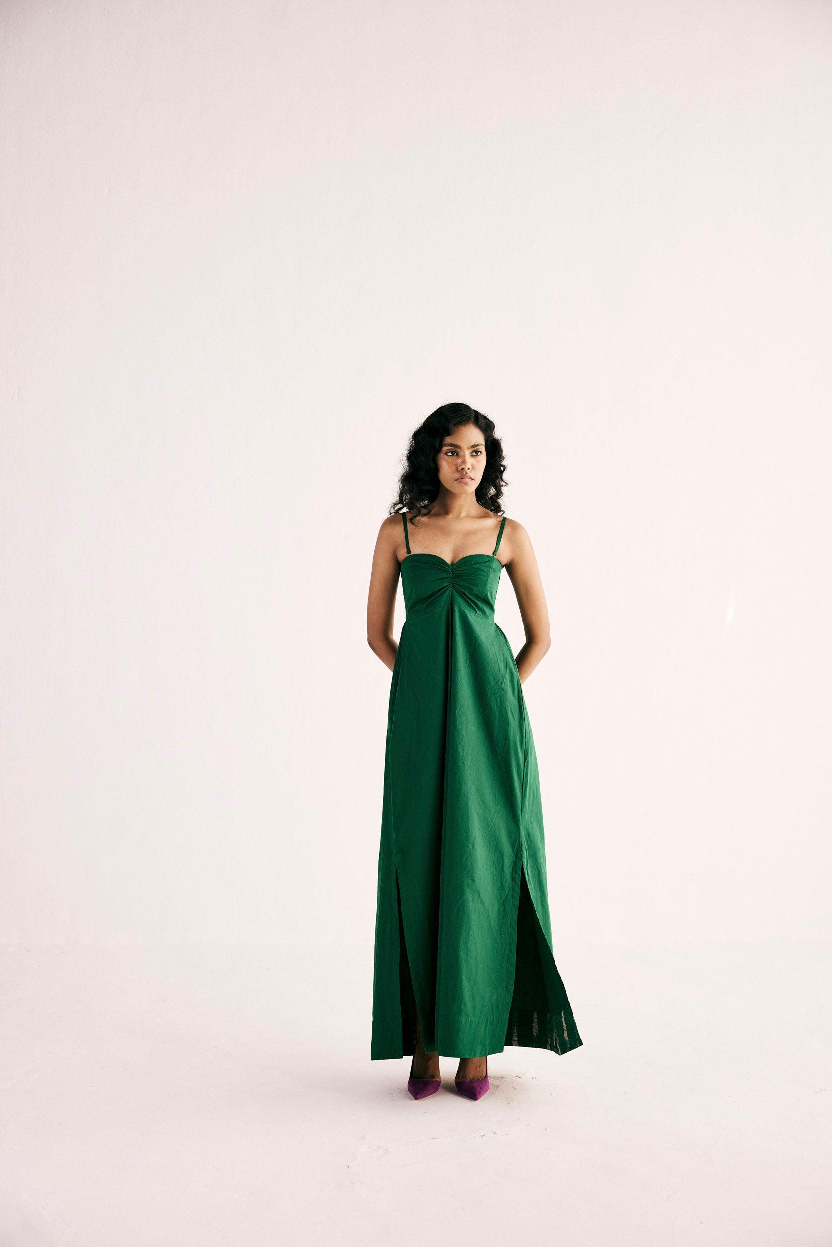 Emerald Gaze Gown - Khara Kapas