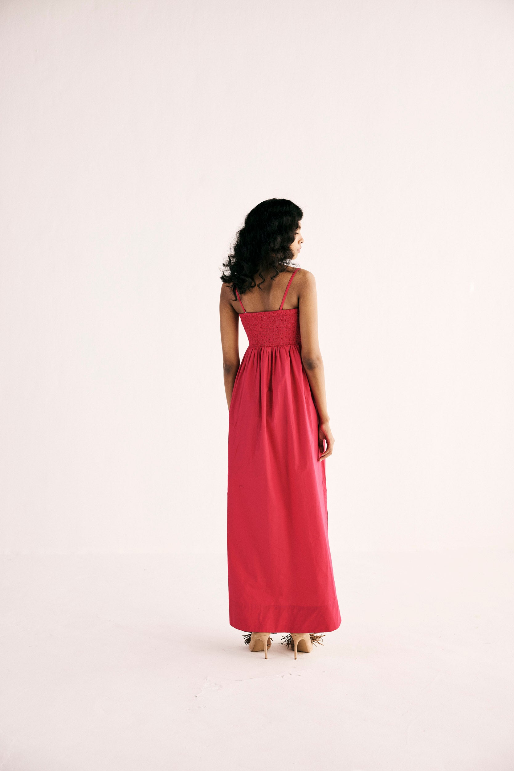 Fuchsia Flame Gown