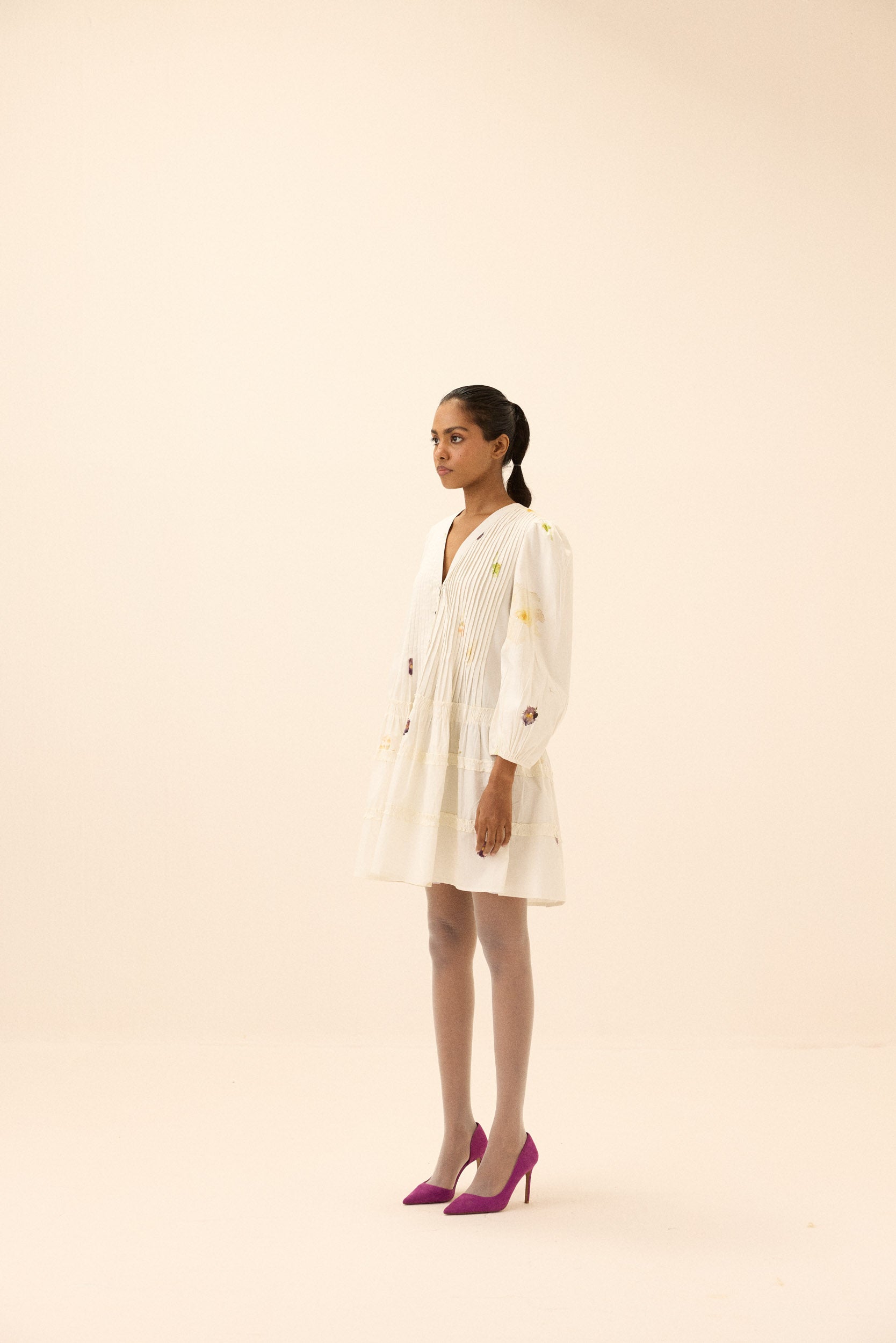 White Salt Dress