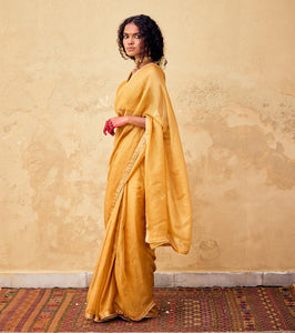 Dhoop Saree with blouse - Khara Kapas