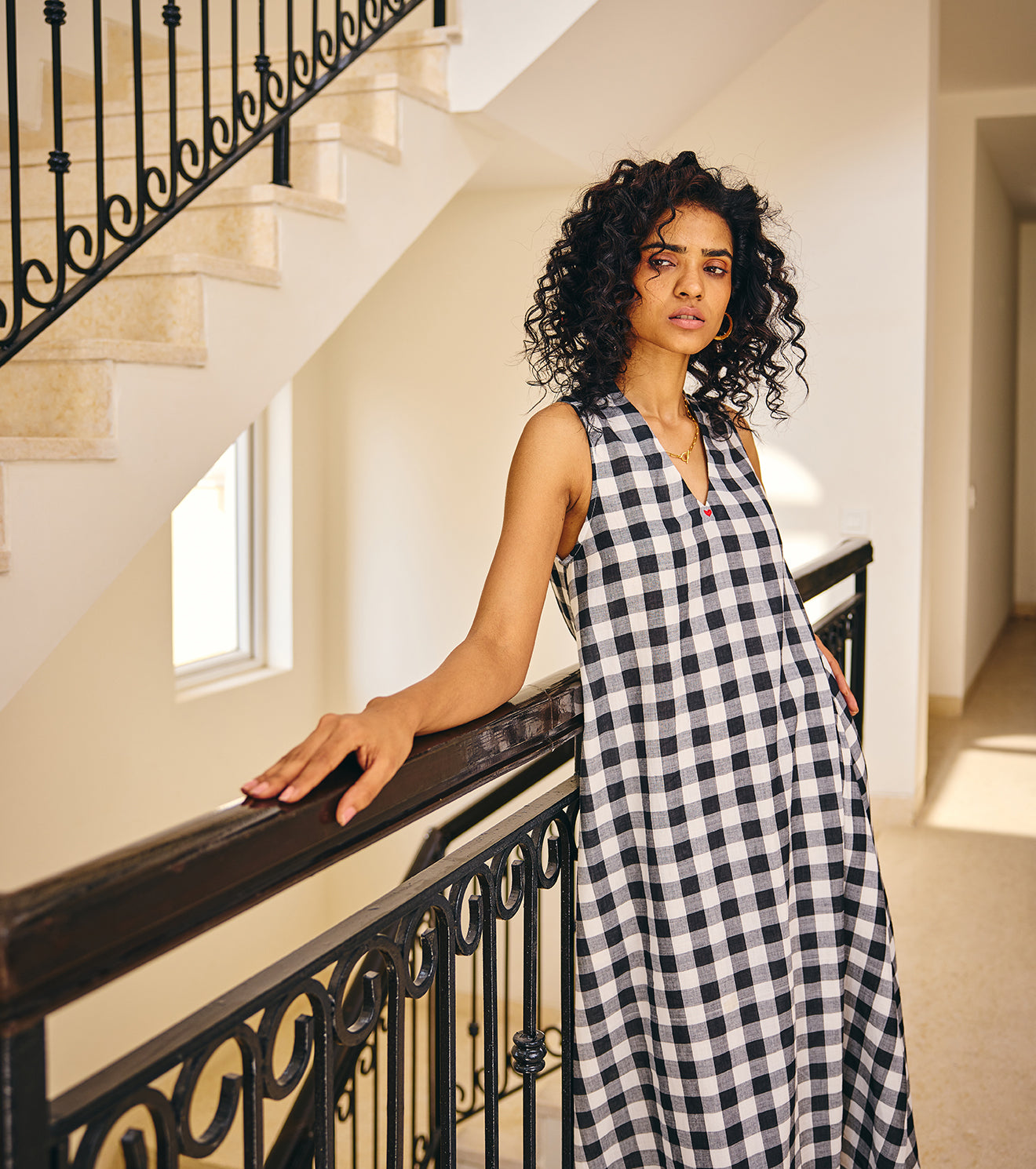 The Checkered soul dress