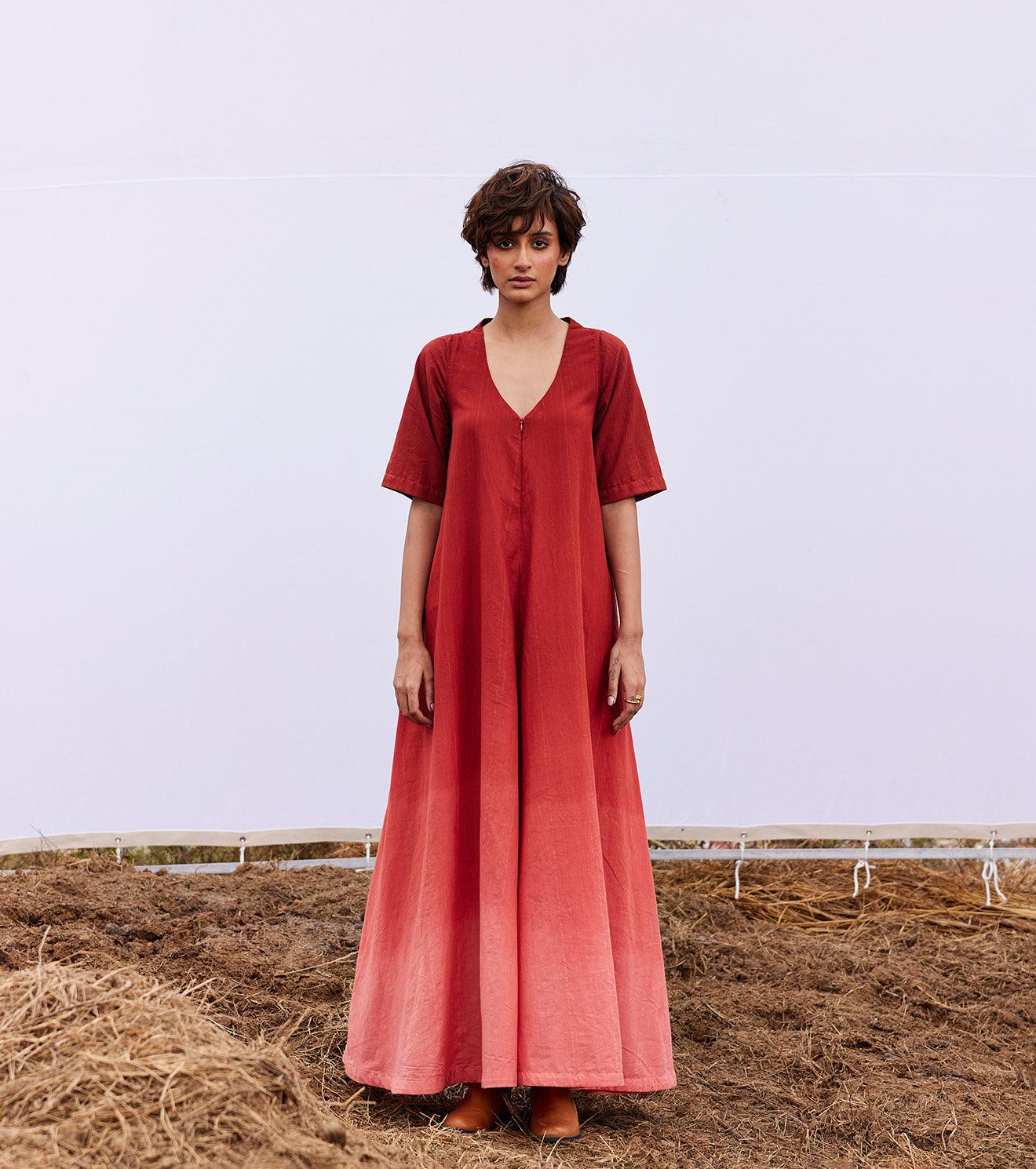 Brick jumpsuit - Khara Kapas