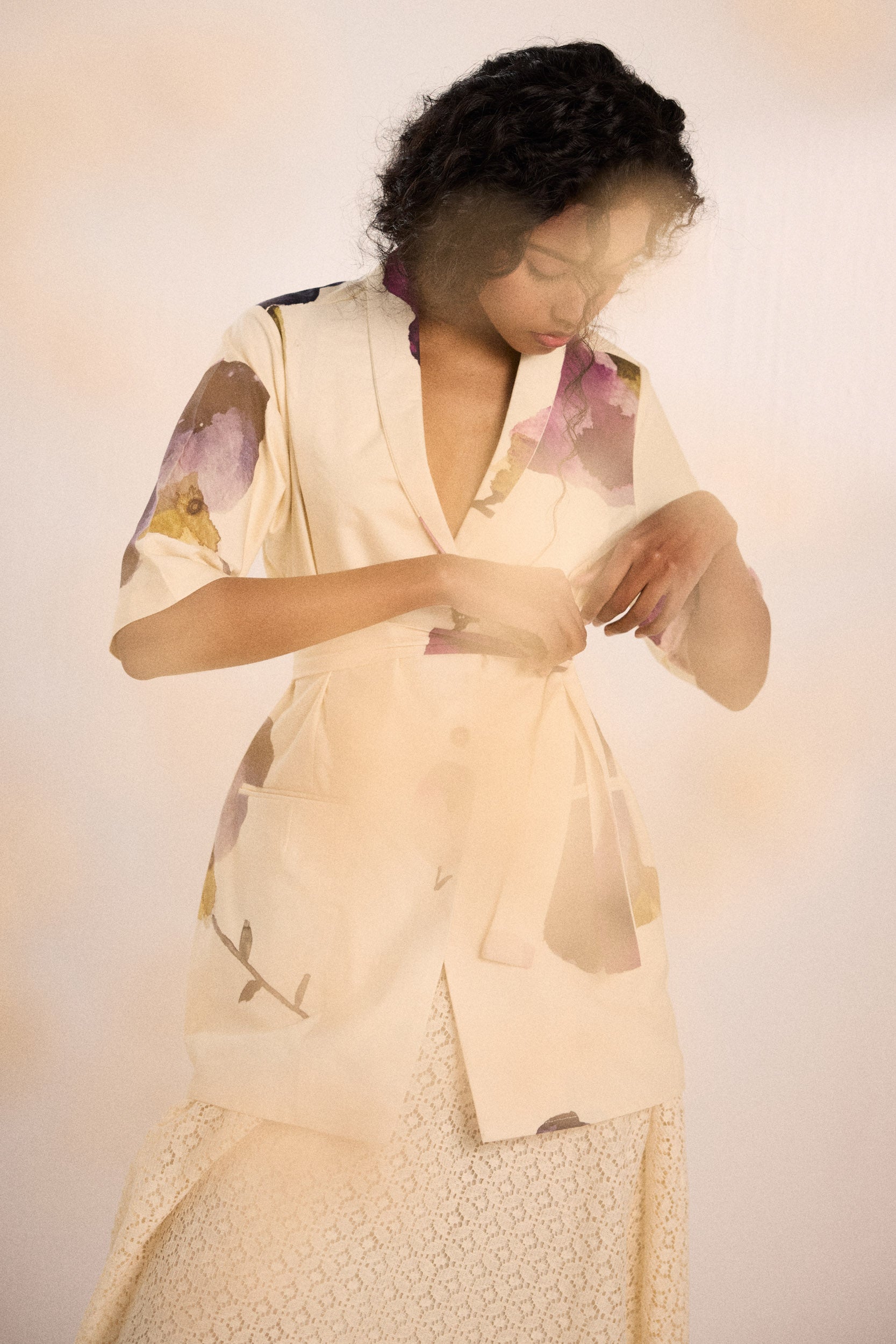 Almond whisper jacket